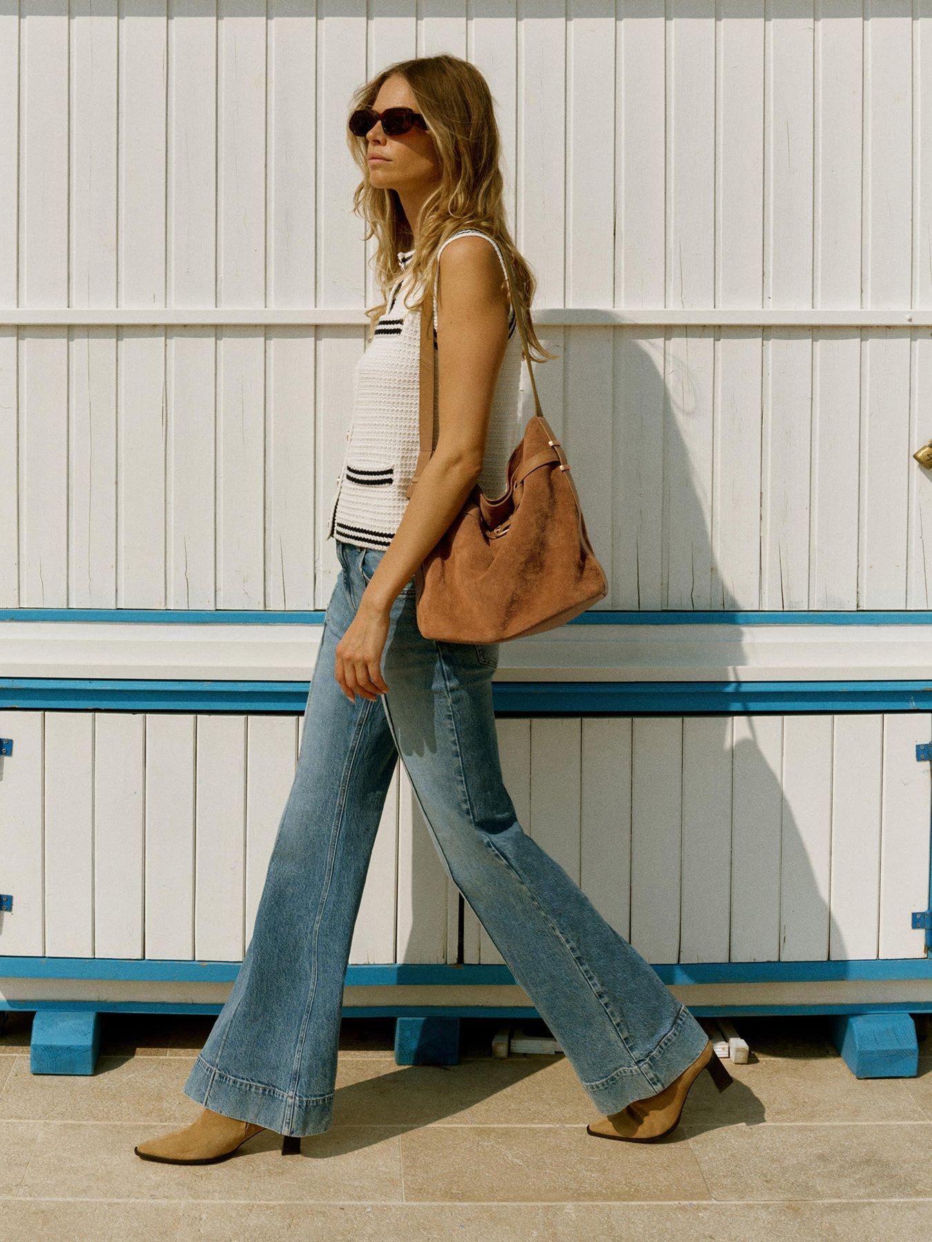 Image 2 of 2 of Mint Velvet Maci Bucket Bag - Brown