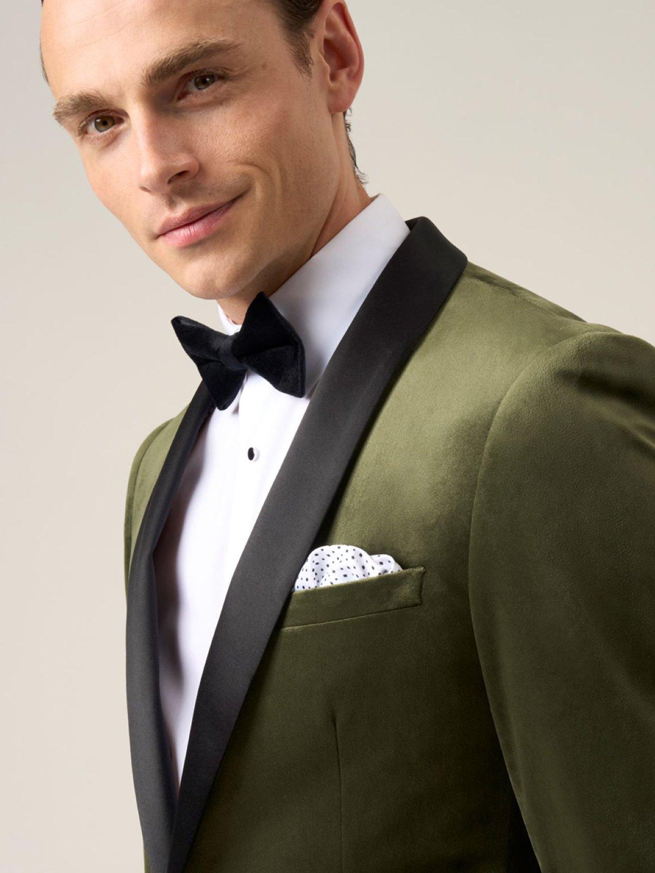  image of skopes-tailored-fit-paso-suit-jacket-green