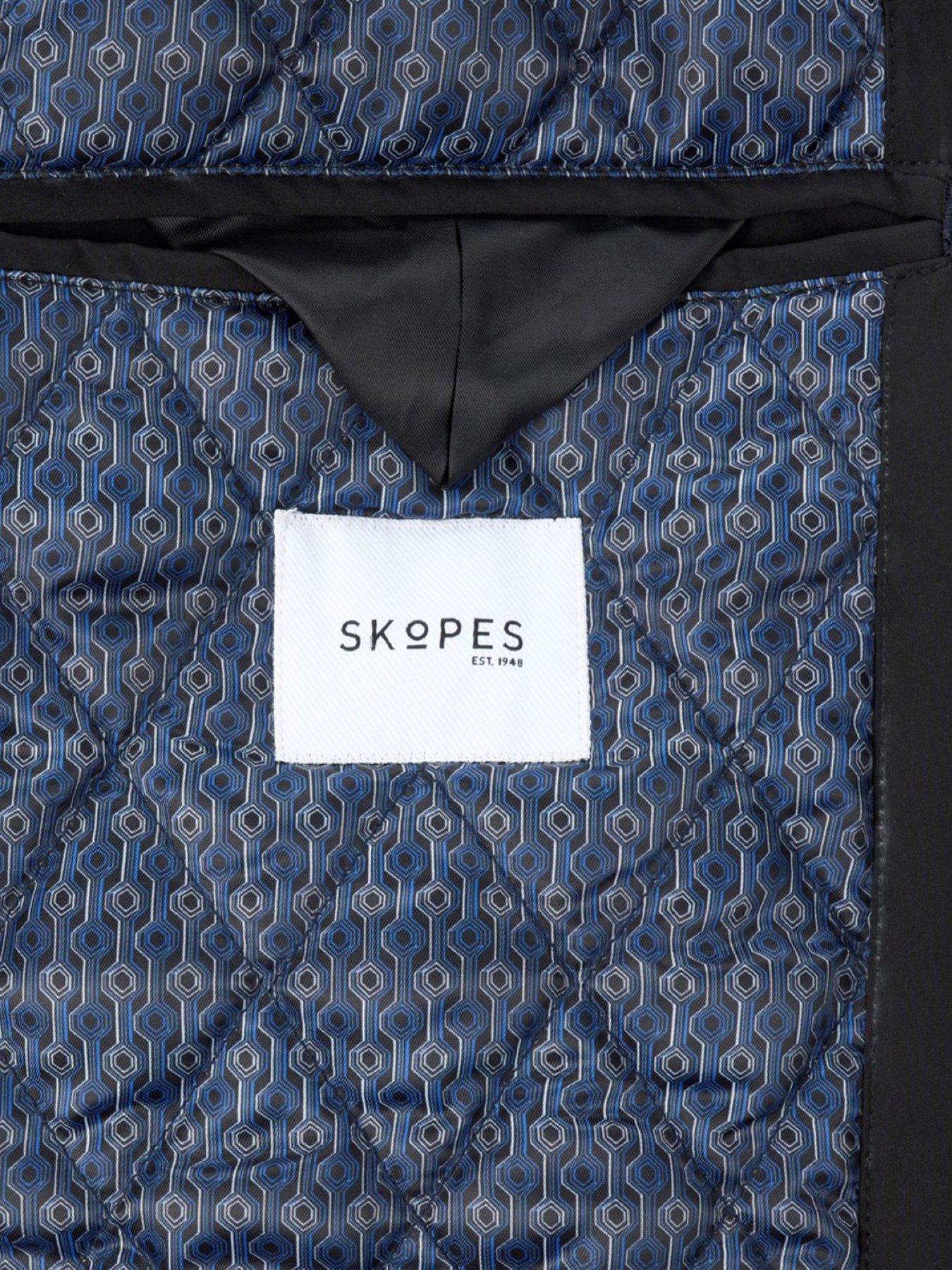  image of skopes-orton-shower-proof-coat-black