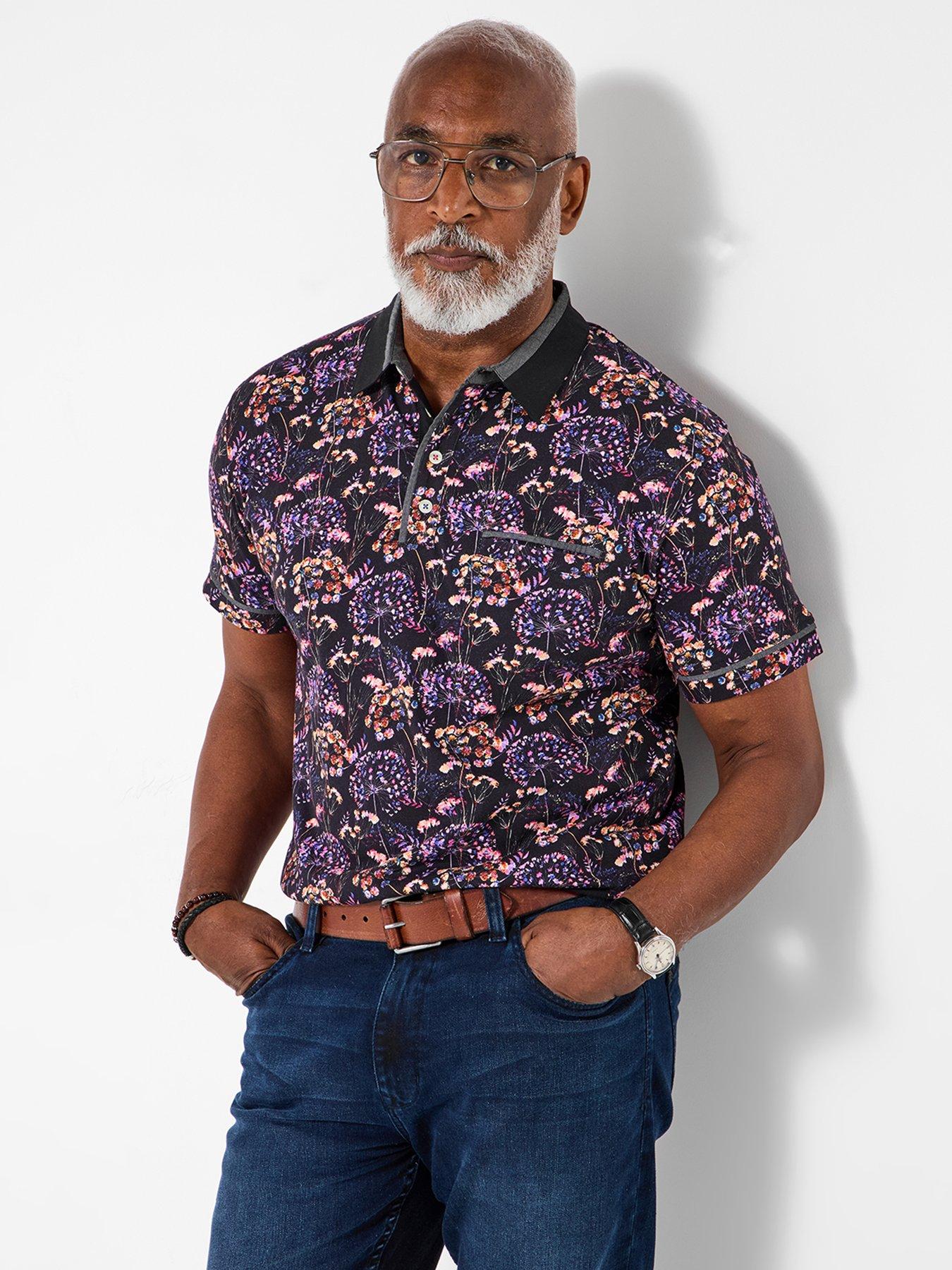Image 1 of 5 of Joe Browns Smart Casual Polo Shirt - Black