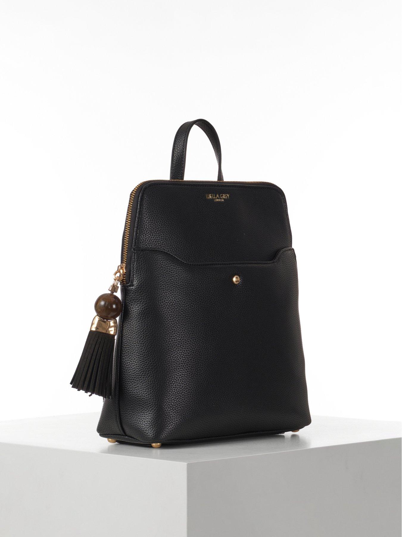  image of luella-grey-bridget-casual-backpack-black