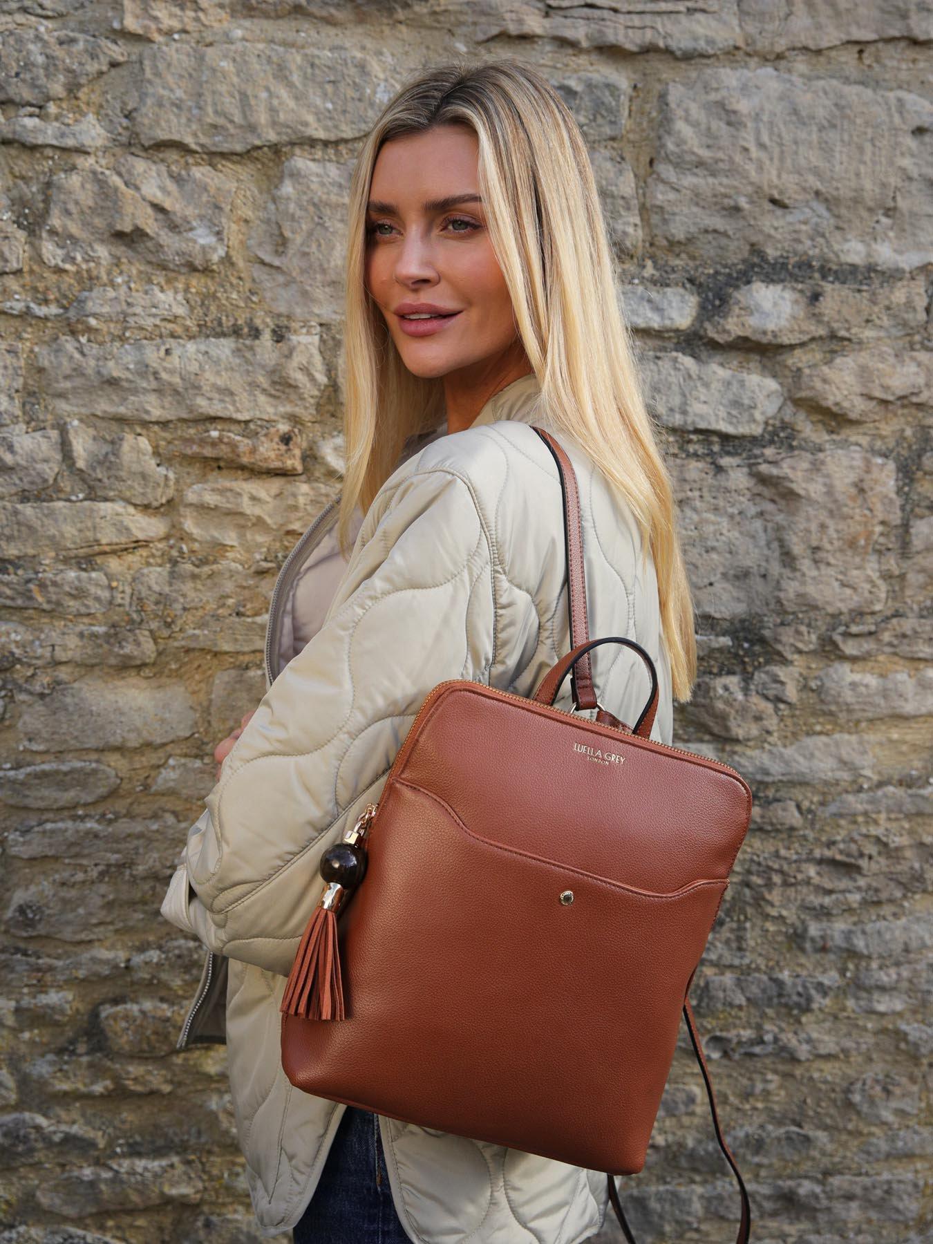 Luella Grey Bridget Conker Casual Backpack - Brown