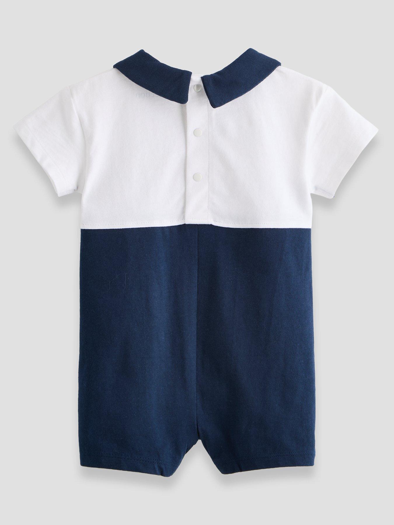 back image of the-very-collection-colour-block-collared-romper-suit-nbsp--navy