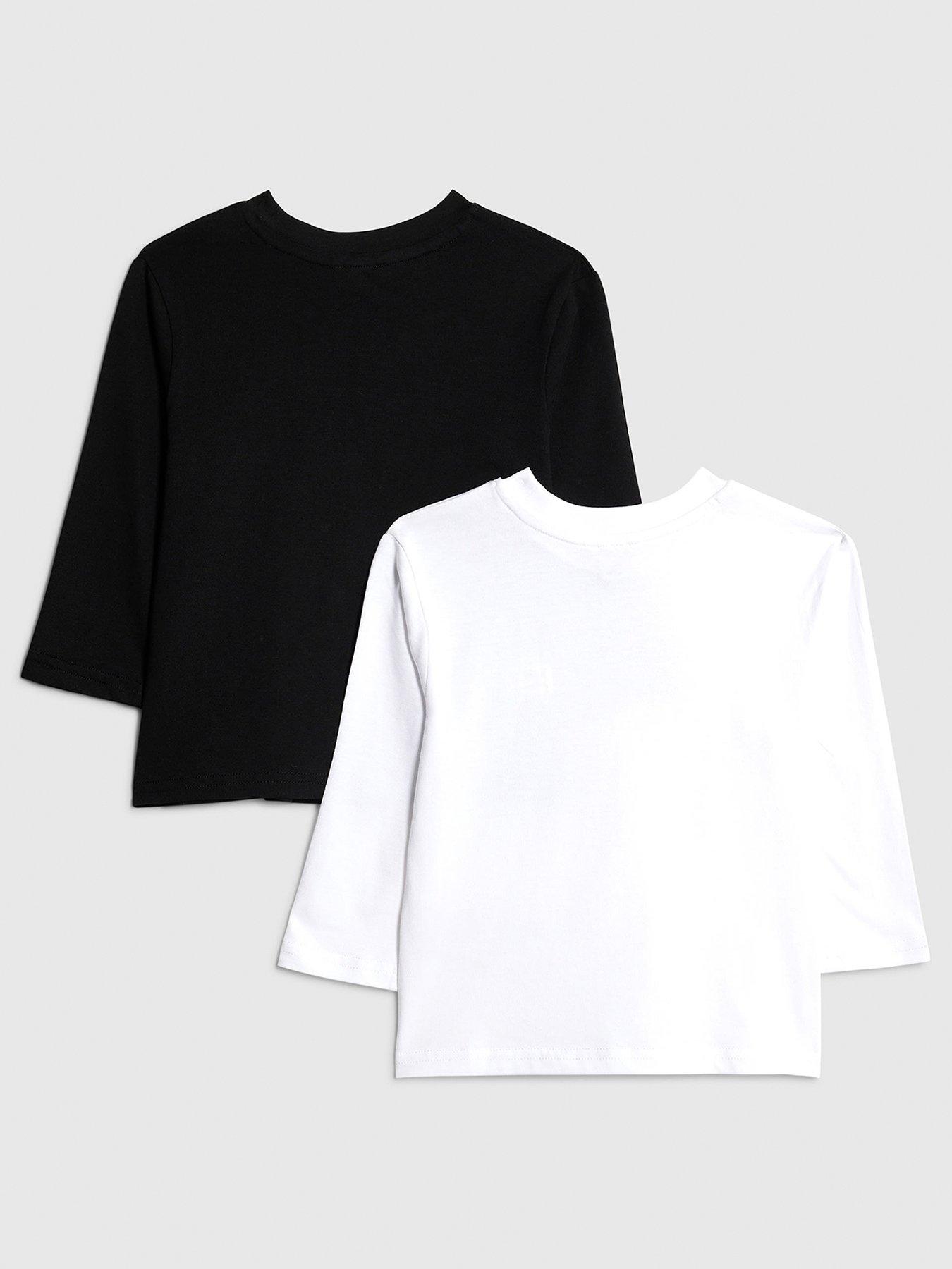 back image of river-island-mini-mini-boys-2-pack-essentials-t-shirts-multi