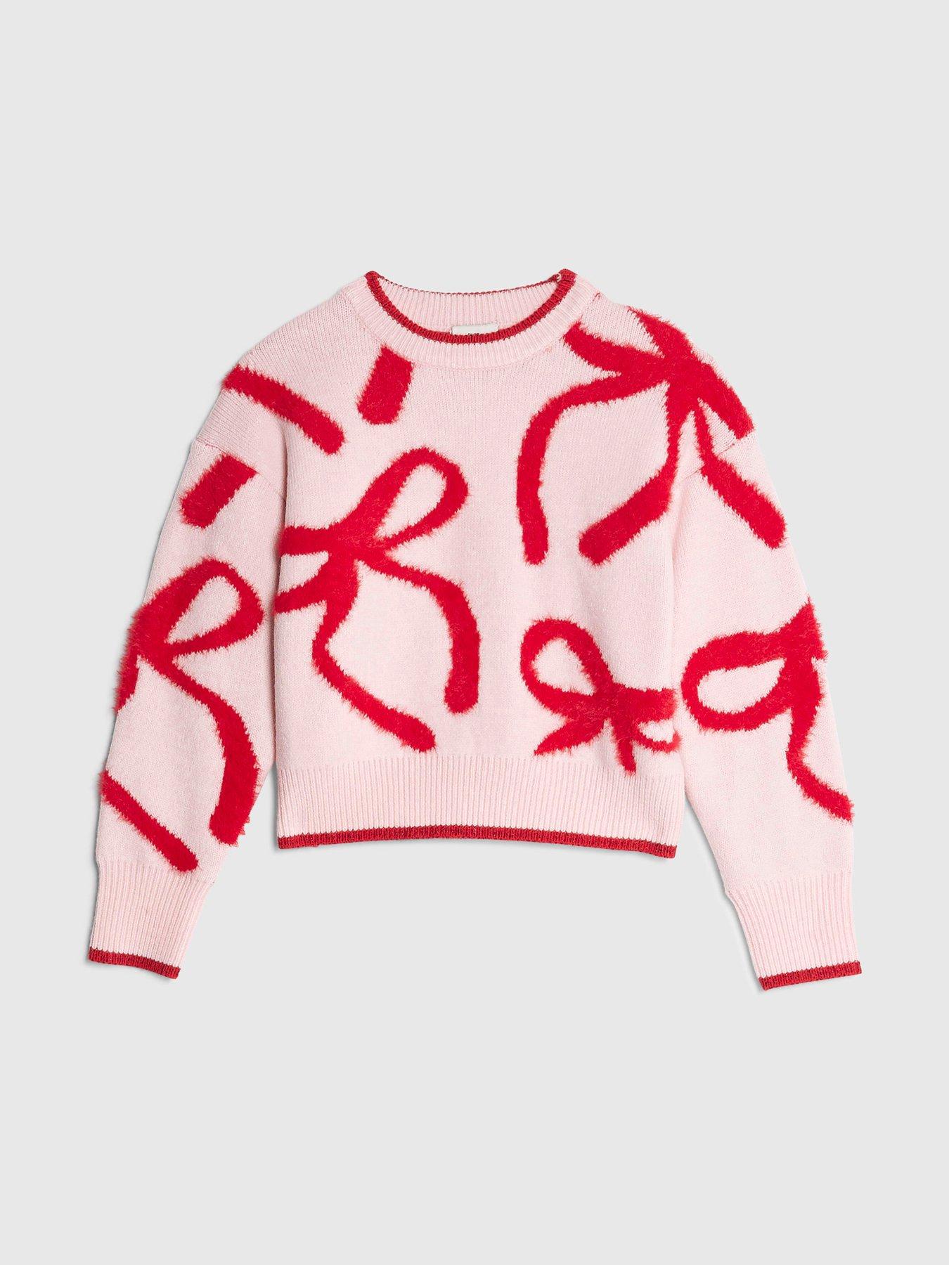 river-island-older-girls-fluffy-bow-jumper-pink