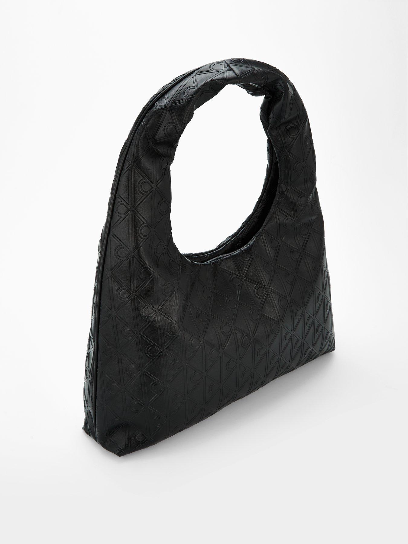 Image 3 of 6 of Calvin Klein Large Puffer Shoulder Bag - Black