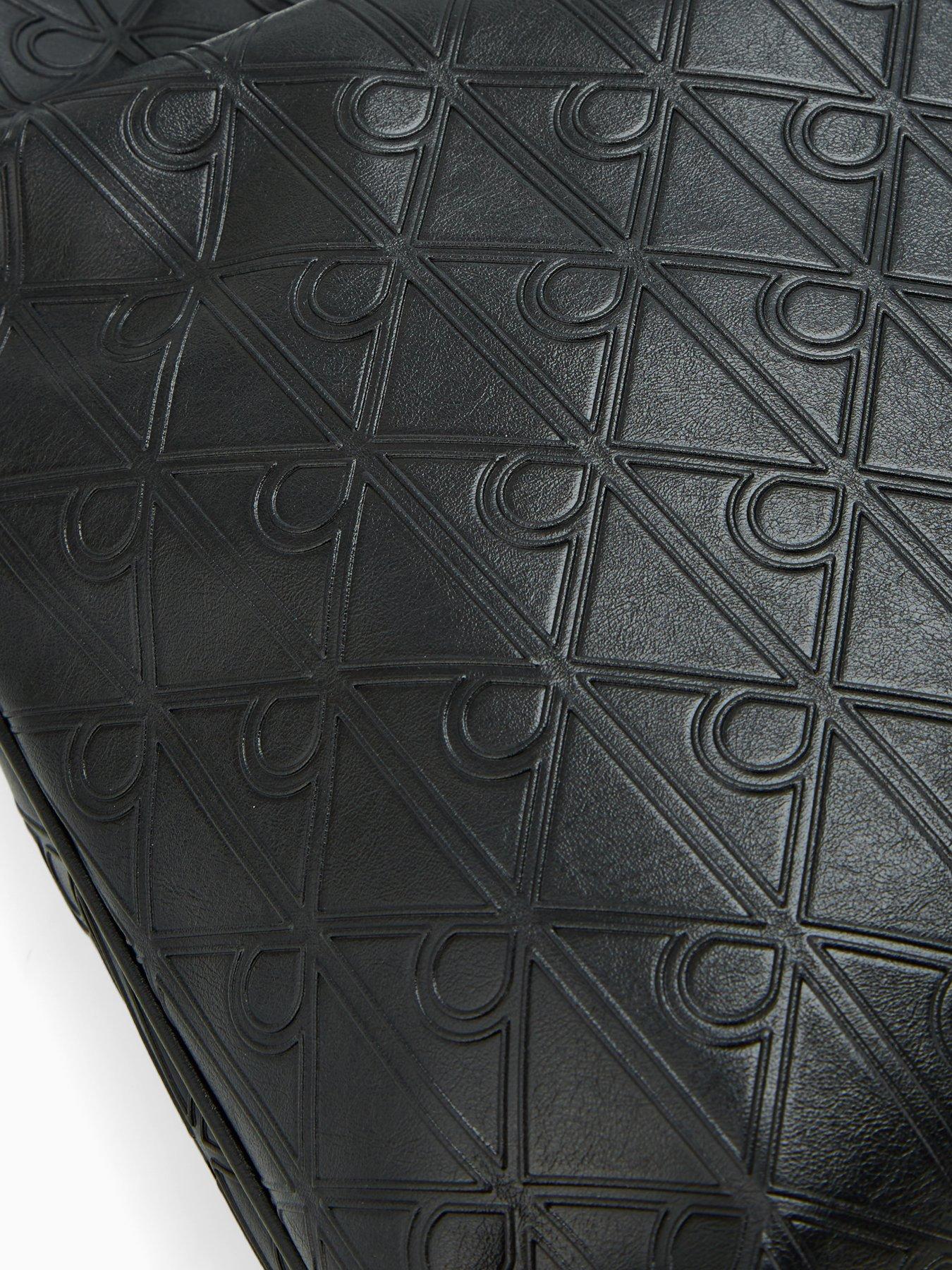 Image 4 of 6 of Calvin Klein Large Puffer Shoulder Bag - Black