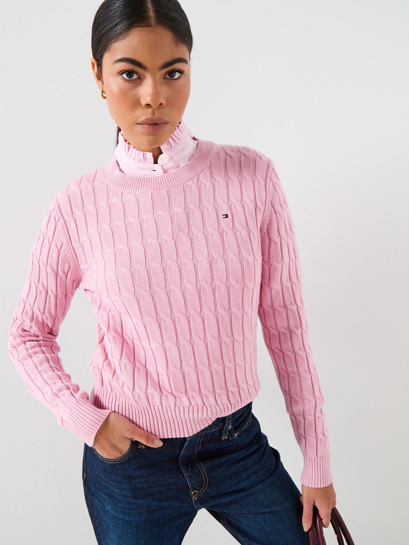tommy-hilfiger-cable-knit-long-sleeve-jumper-bonita-pink