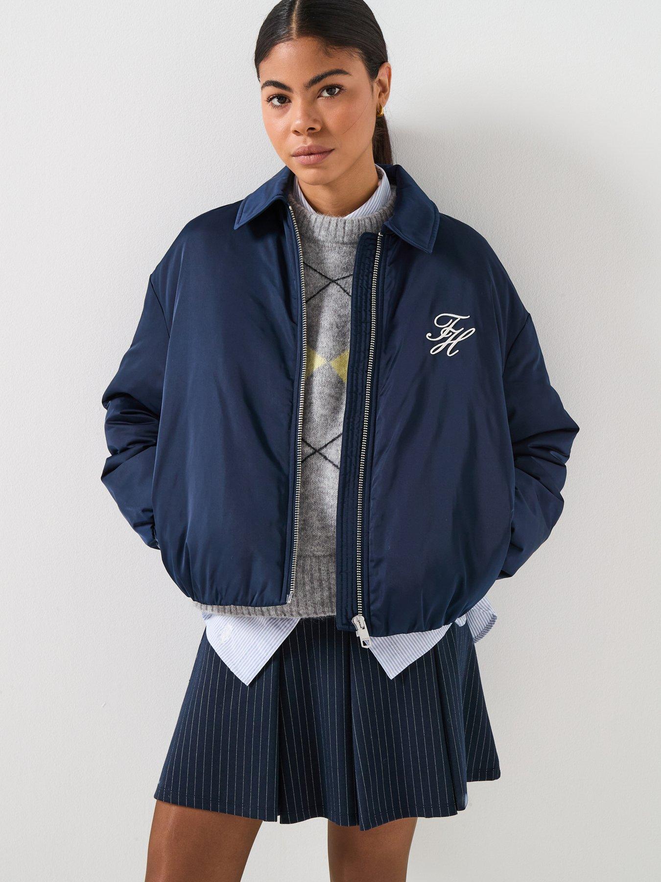 Tommy Hilfiger Padded Nylon Jacket - Blue