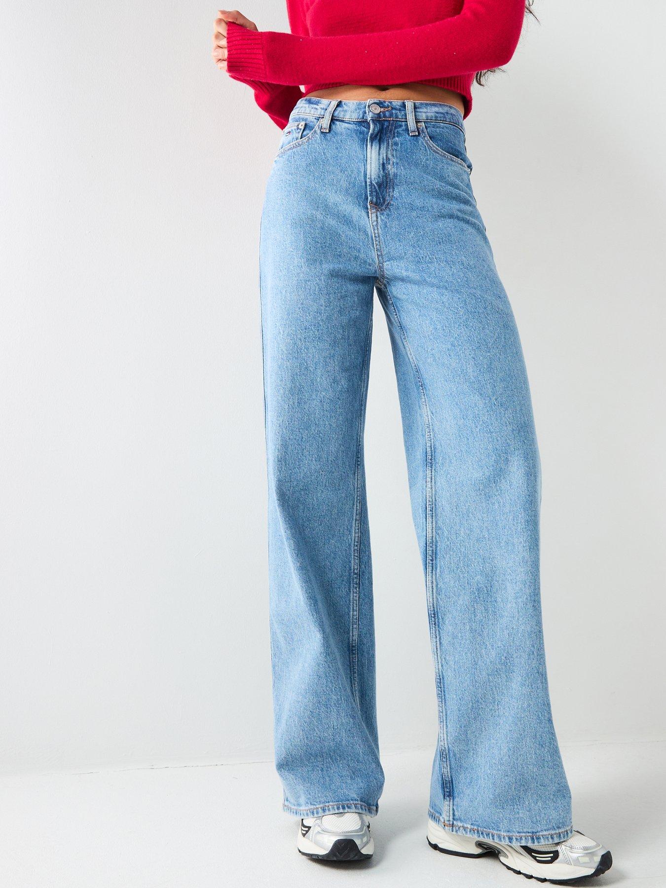 Image 1 of 6 of Tommy Jeans Claire High Rise Jean - Denim Light Blue