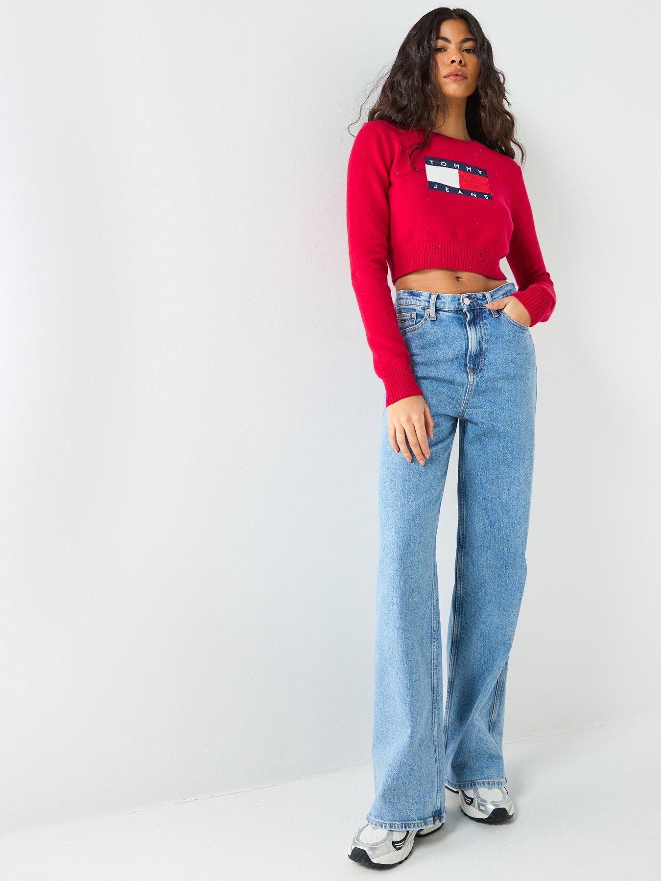 Image 3 of 6 of Tommy Jeans Claire High Rise Jean - Denim Light Blue