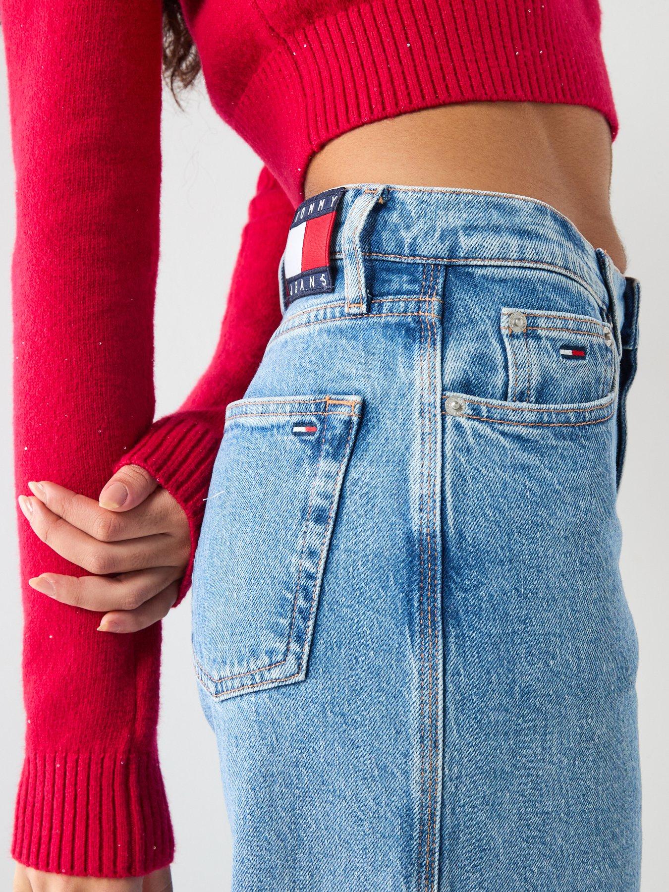 Image 4 of 6 of Tommy Jeans Claire High Rise Jean - Denim Light Blue