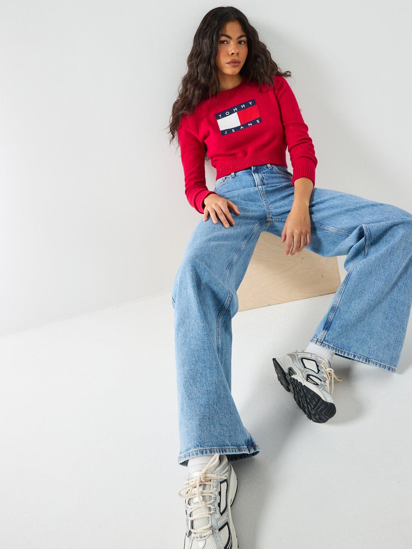 Image 5 of 6 of Tommy Jeans Claire High Rise Jean - Denim Light Blue