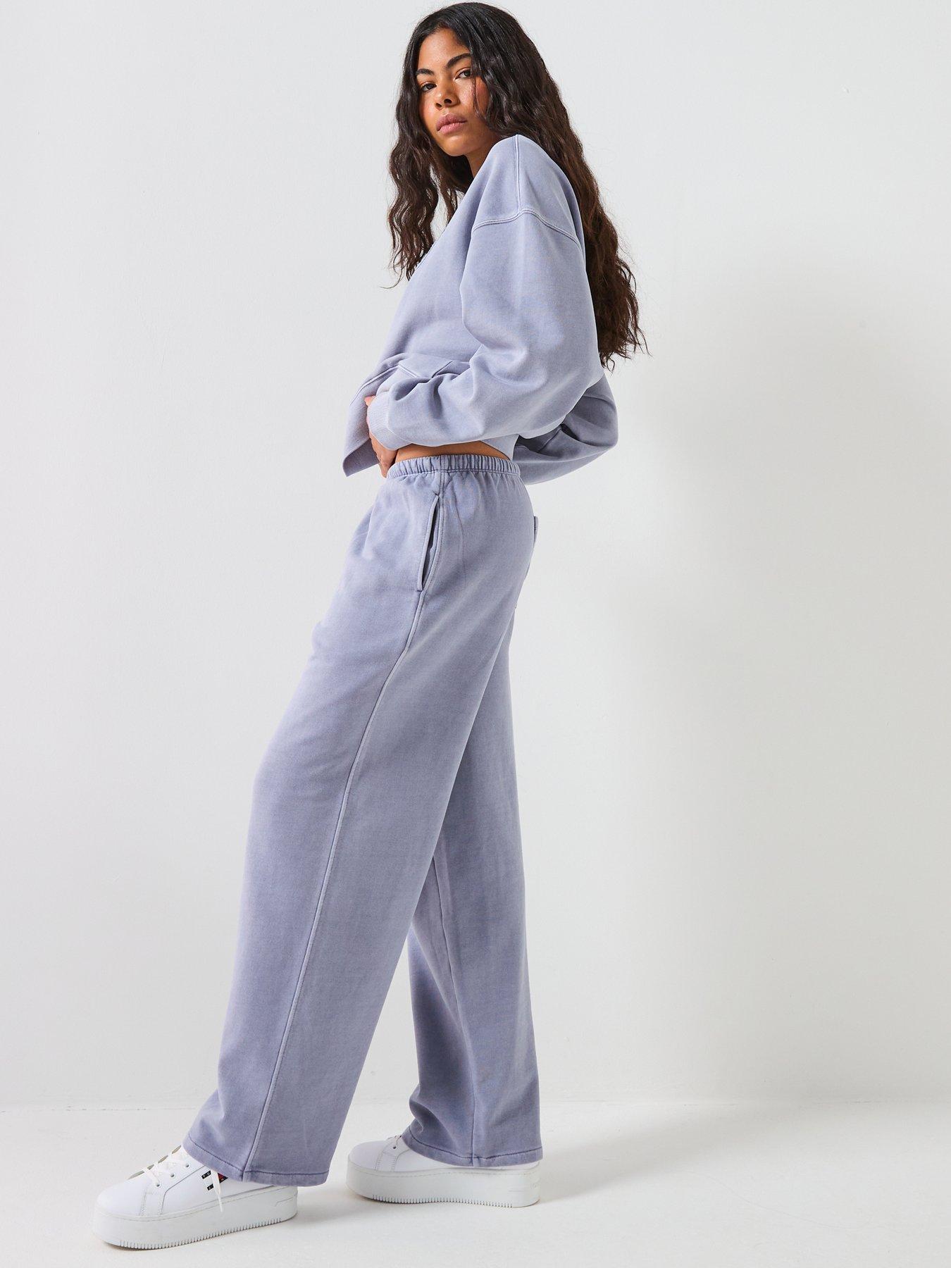  image of tommy-jeans-wide-leg-sweatpants-periwinkle-dusk