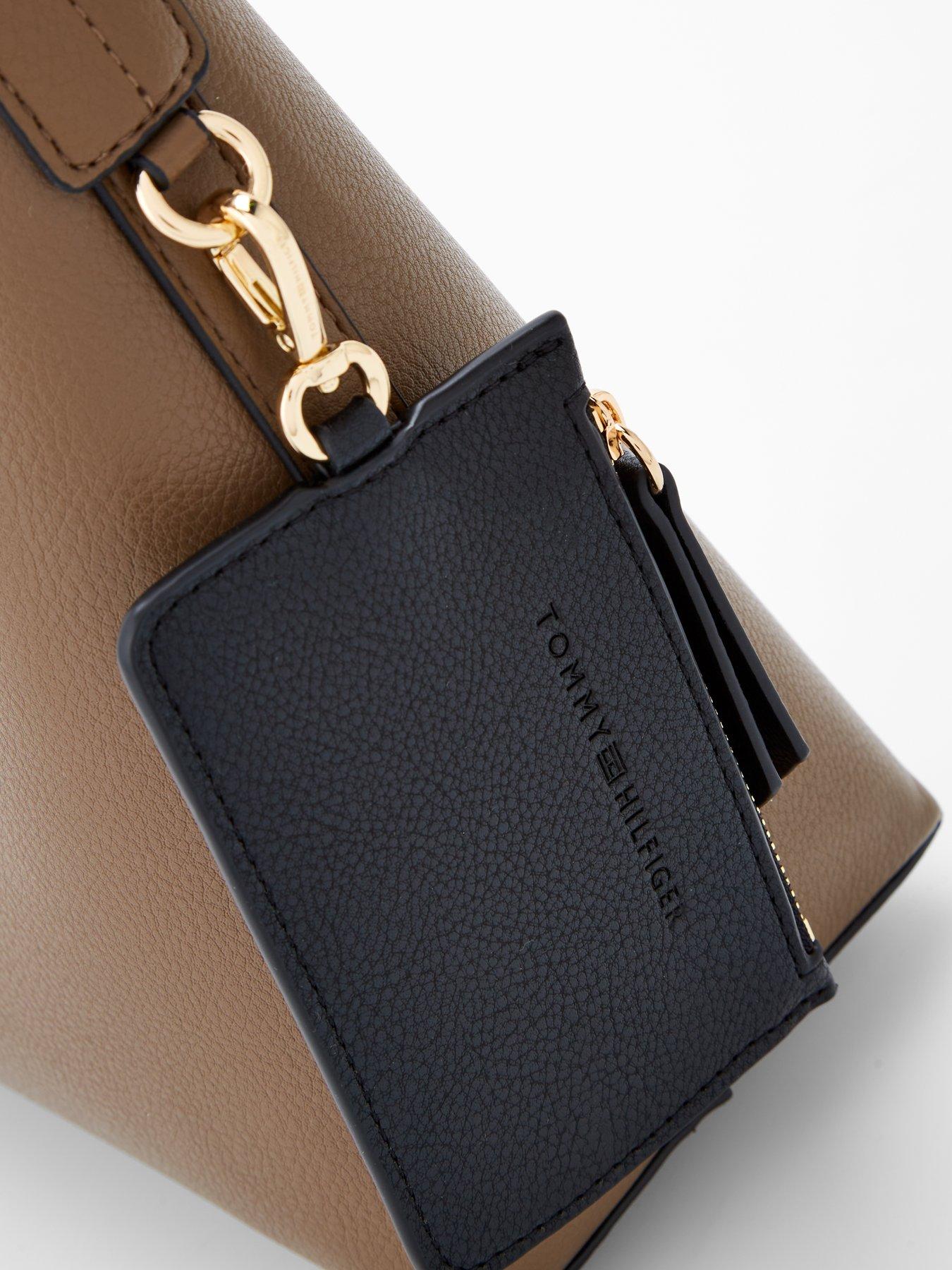 Image 3 of 4 of Tommy Hilfiger Icon Shoulder Bag - Beige