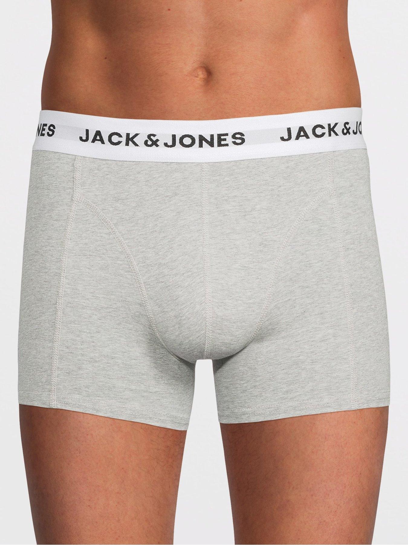 Image 2 of 3 of Jack & Jones Solid Trunks 7 Pack - Multi