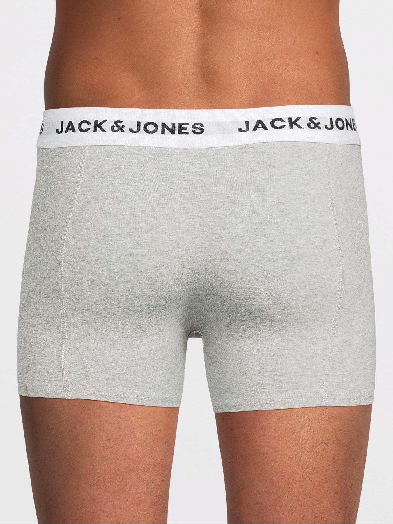 Image 3 of 3 of Jack & Jones Solid Trunks 7 Pack - Multi