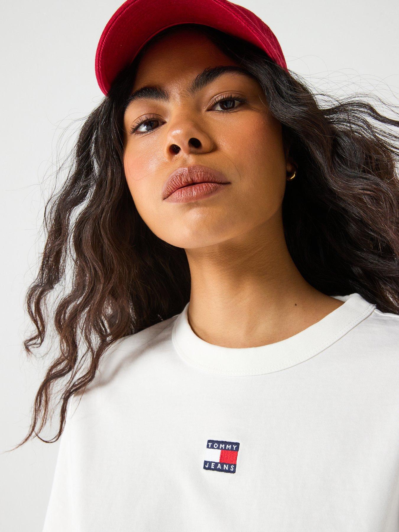  image of tommy-jeans-logo-t-shirt-white