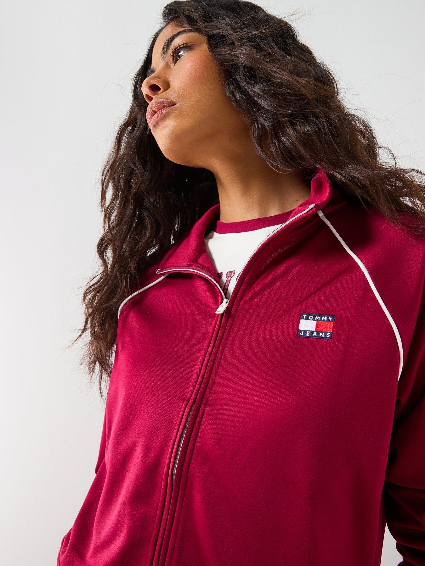  image of tommy-jeans-track-jacket-red