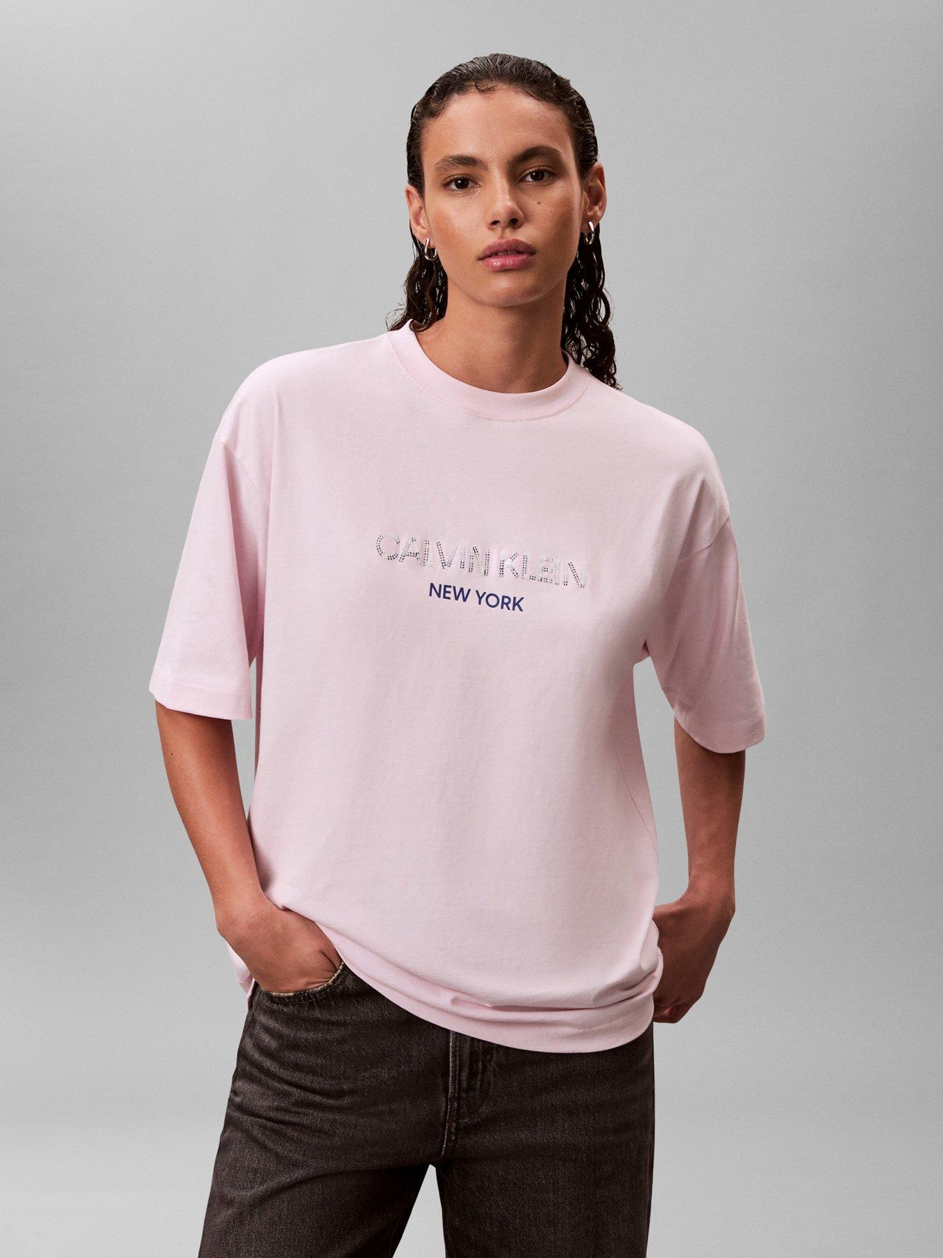 calvin-klein-jeans-sequin-logo-t-shirtnbsp-pink