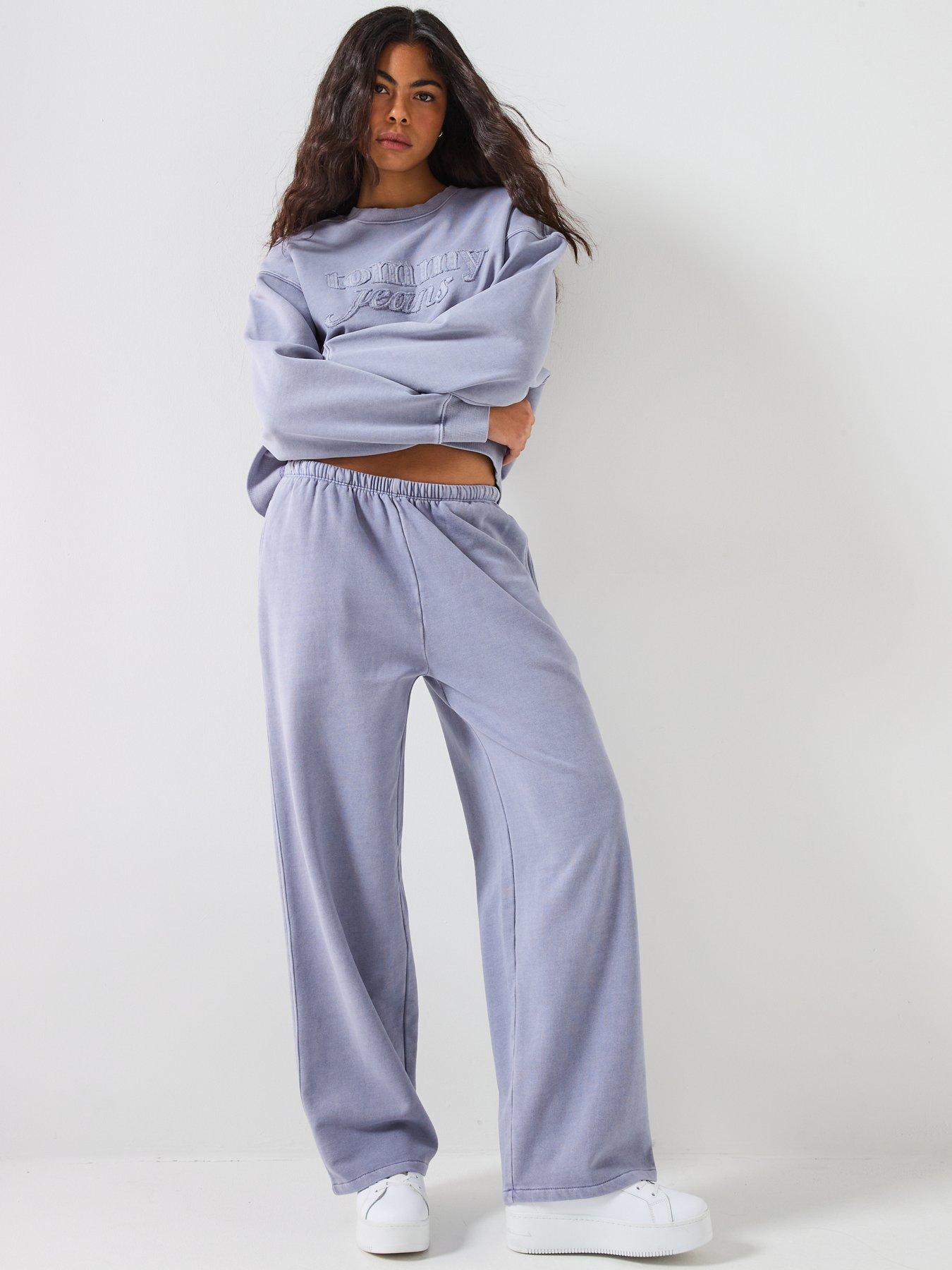Image 3 of 6 of Tommy Jeans Crew Boxy Top - Periwinkle Dusk