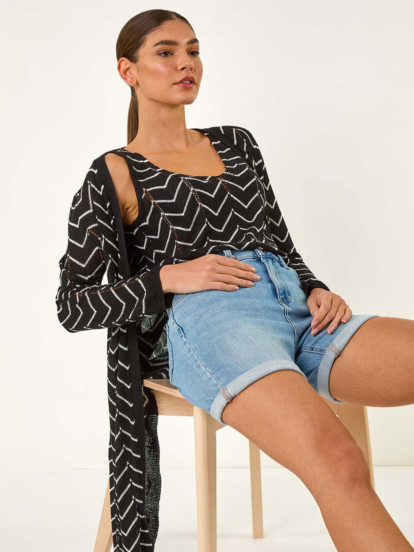 Niche - Black Zig Zag - Long Kaftan main image 1