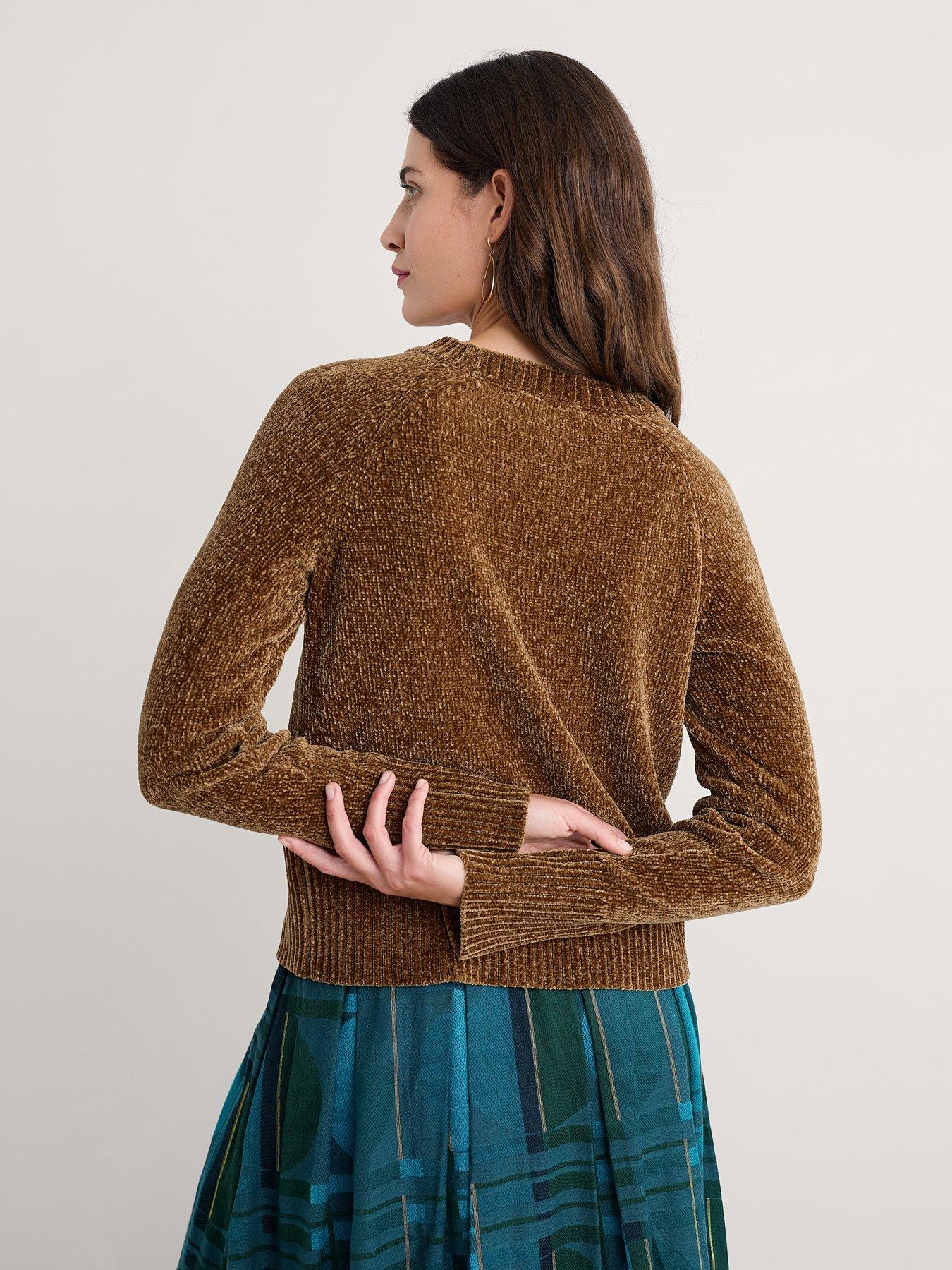  image of seasalt-cornwall-sycamore-jumper-oak-gold
