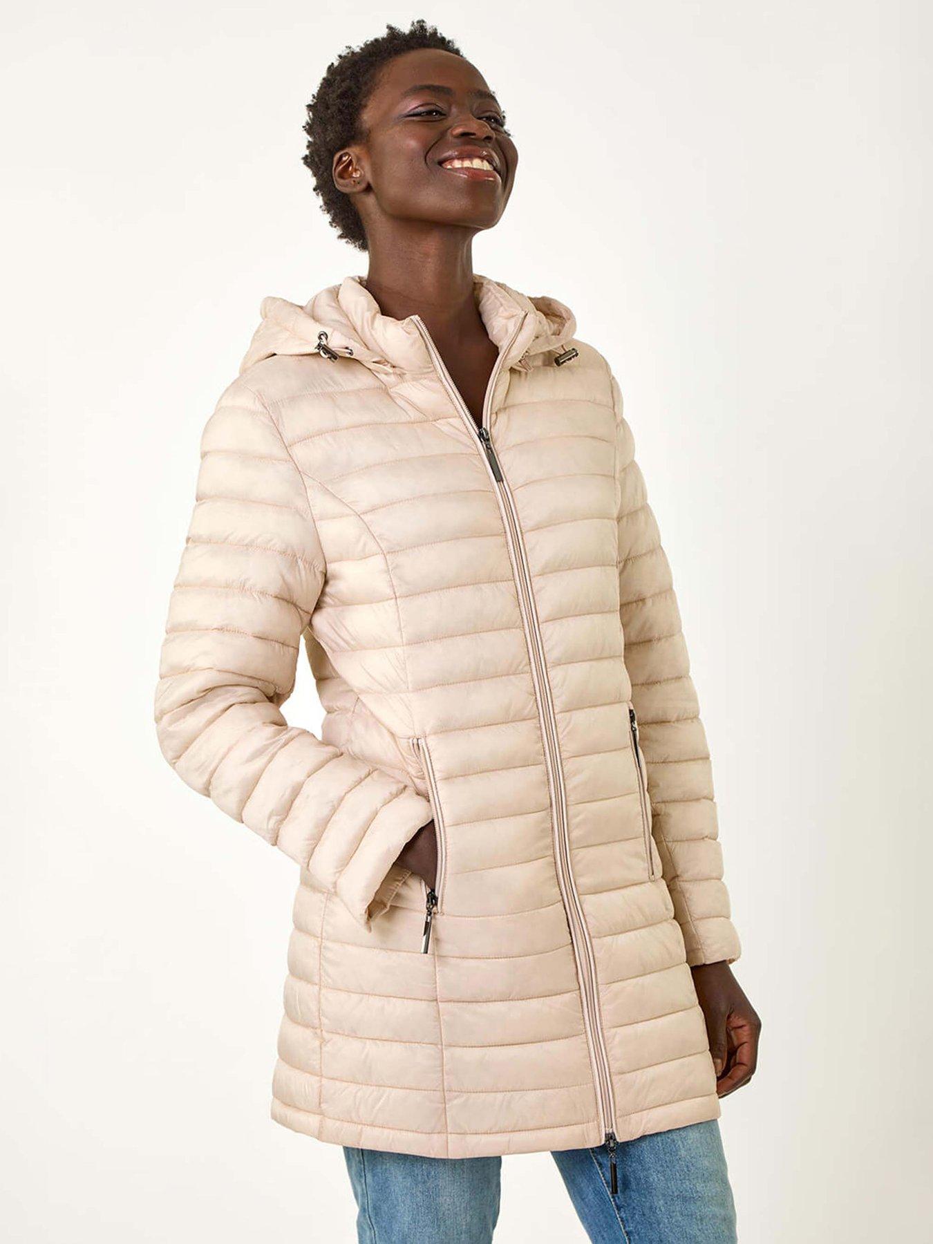  image of roman-padded-hooded-coat-stone