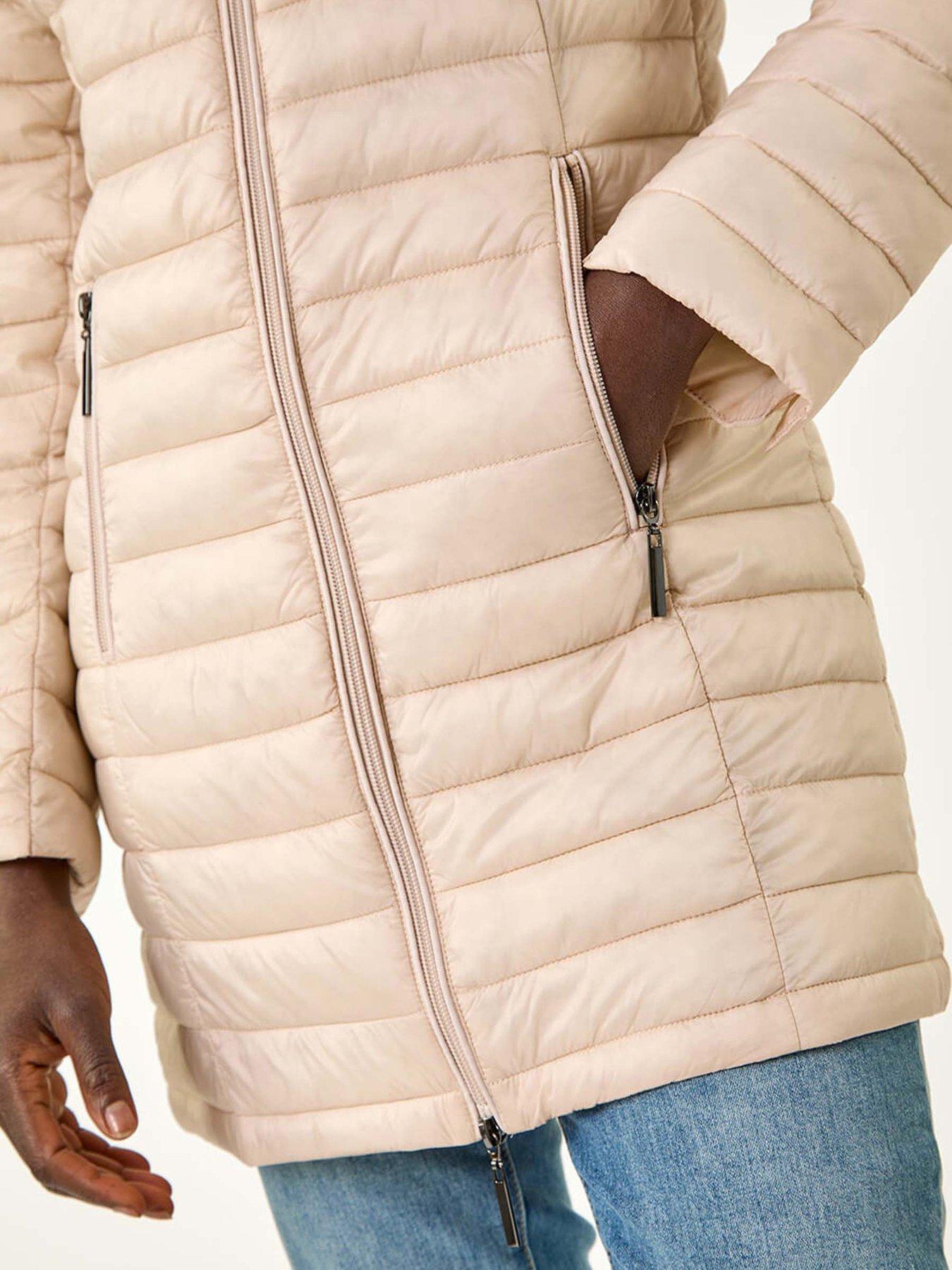  image of roman-padded-hooded-coat-stone