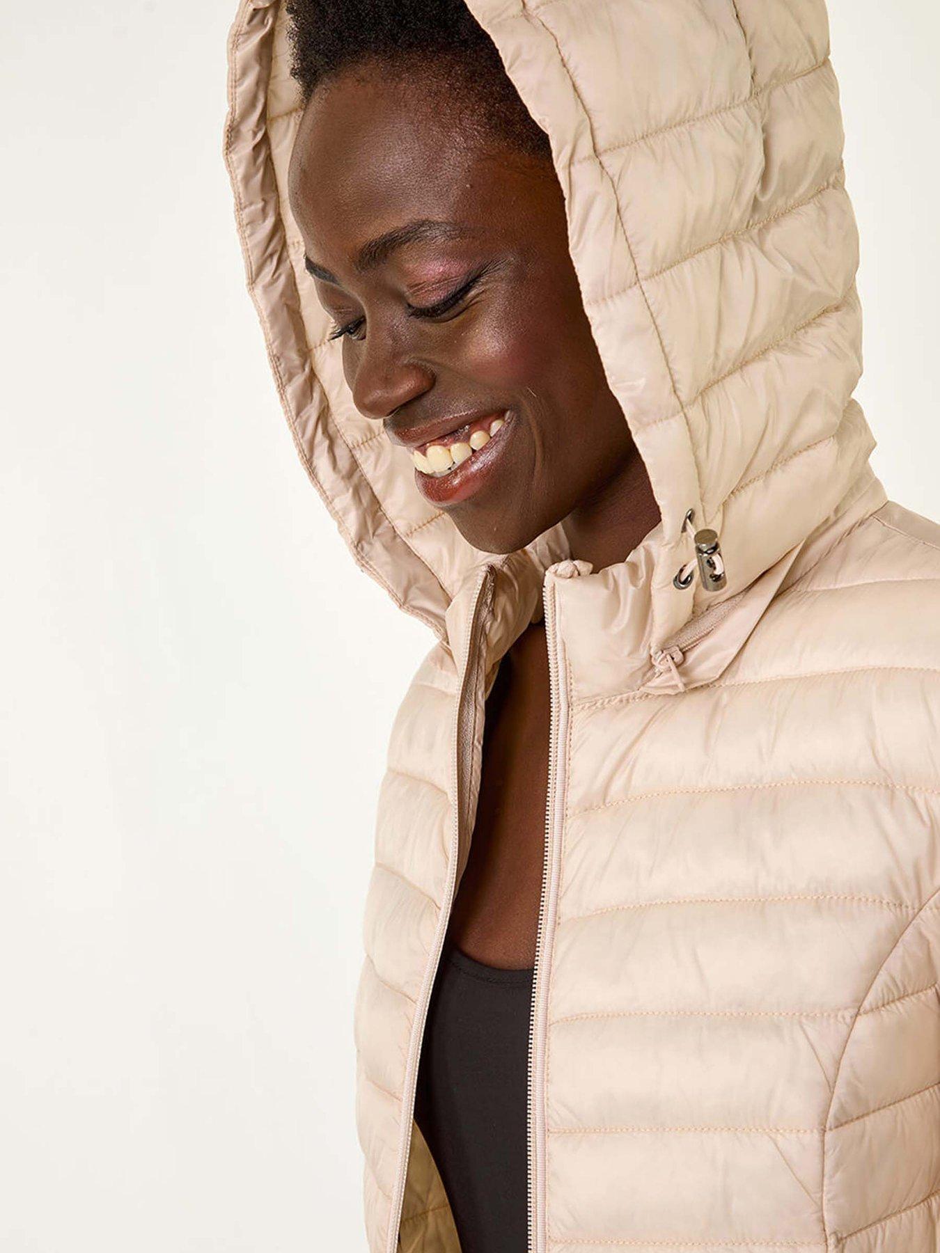  image of roman-padded-hooded-coat-stone