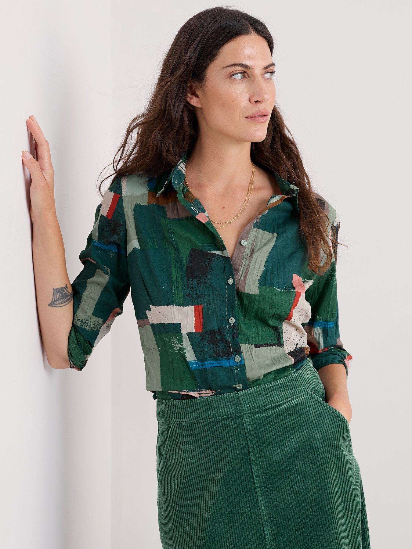 Seasalt Cornwall Larissa Shirt - Green