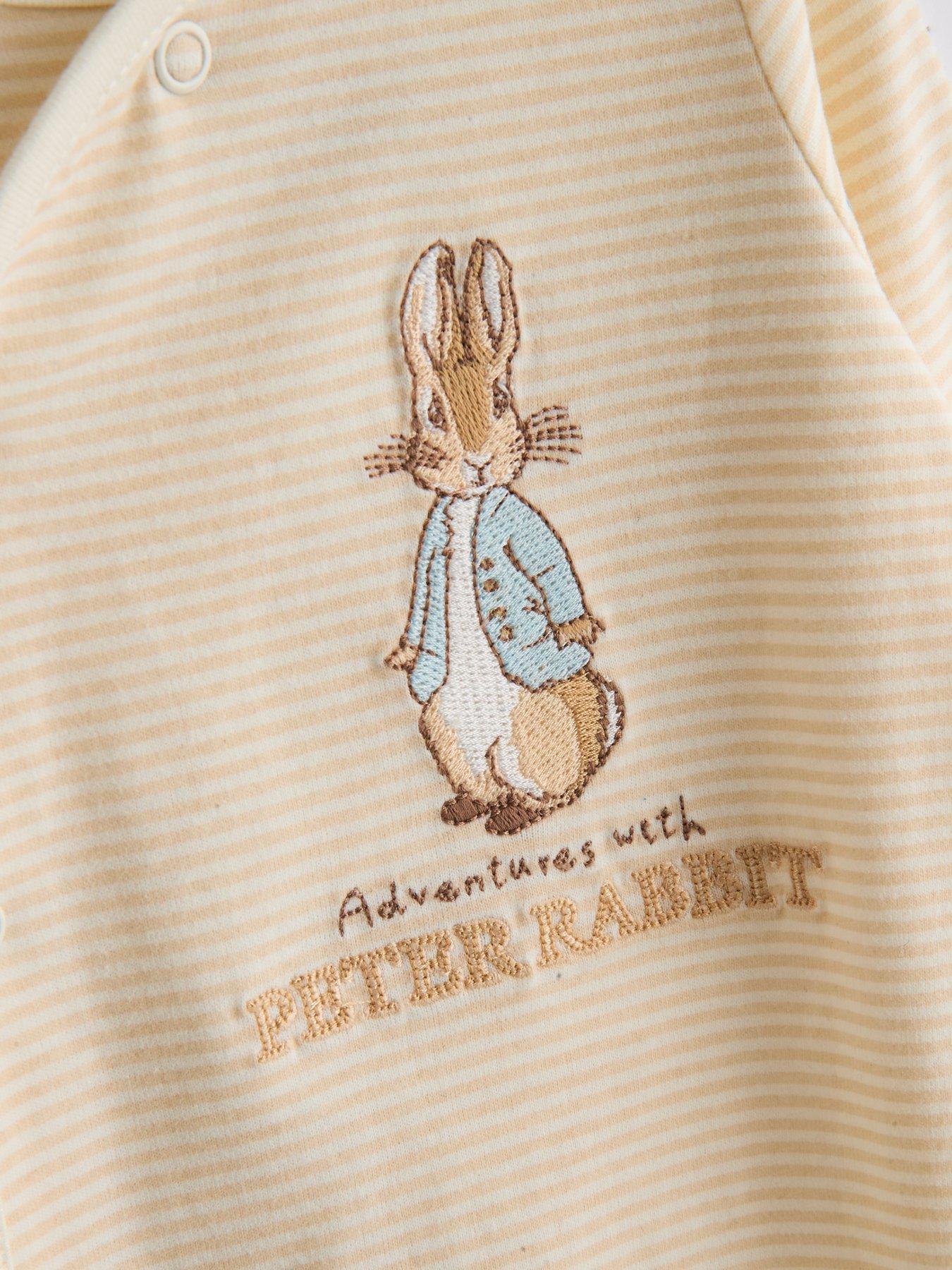  image of the-very-collection-2pk-peter-rabbit-sleepsuits
