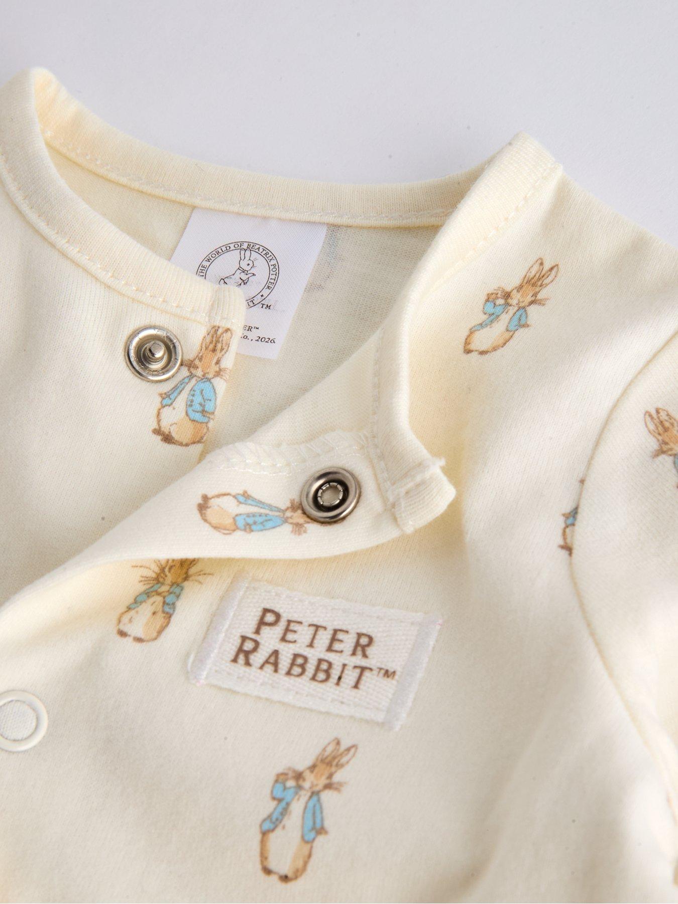 image of the-very-collection-2pk-peter-rabbit-sleepsuits