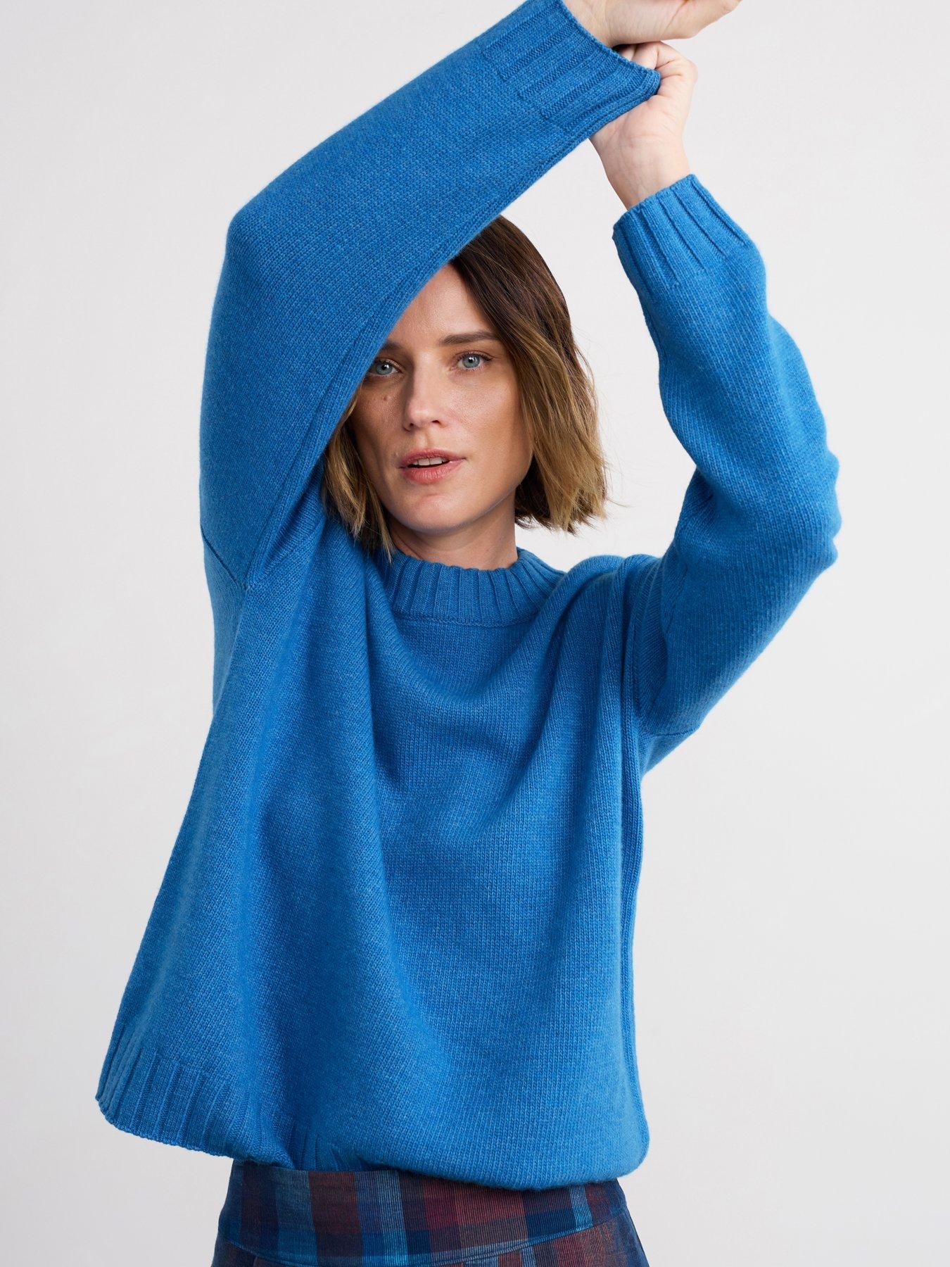 Seasalt Cornwall Evening Bay Jumper - Blue
