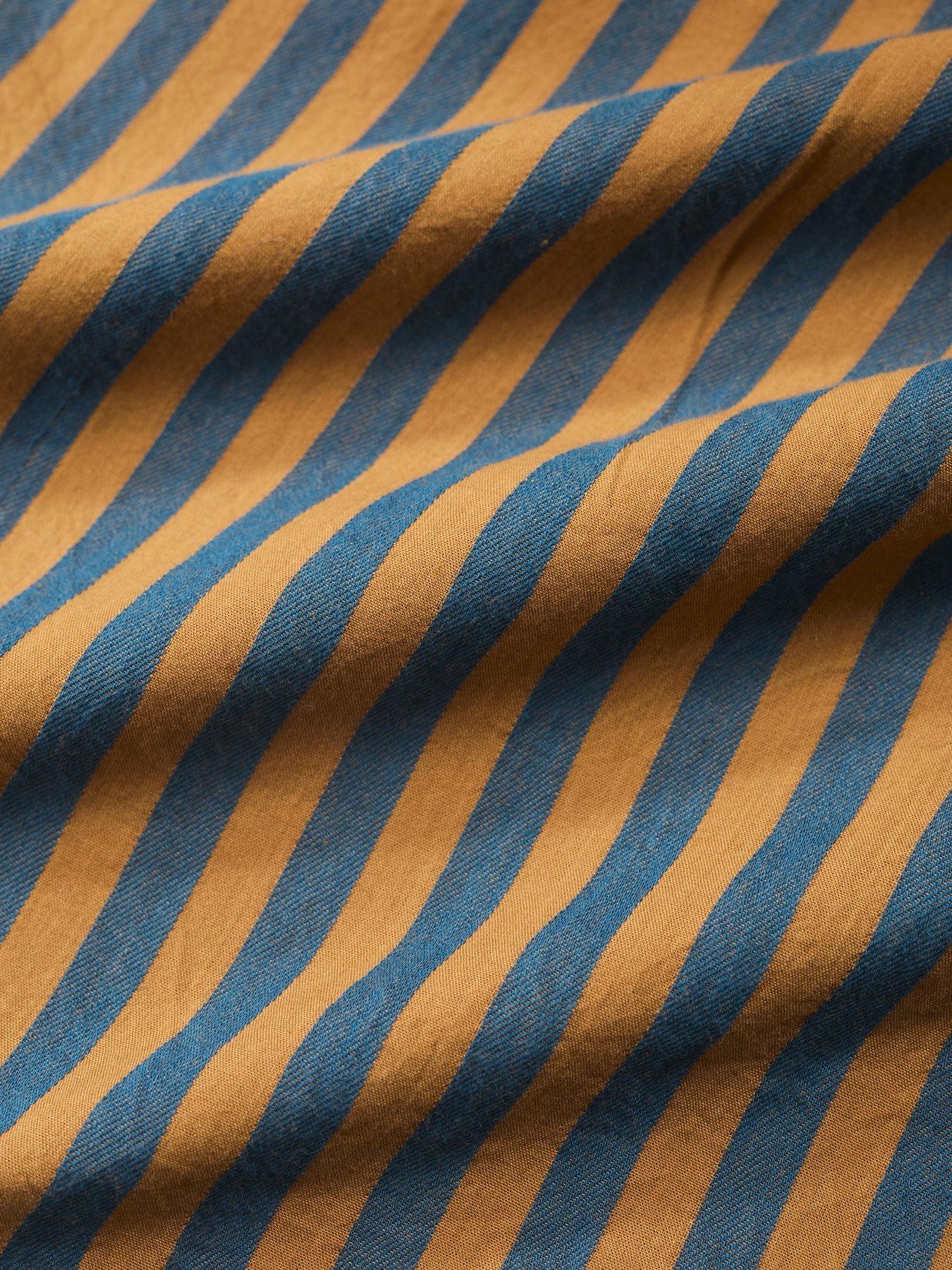 Image 4 of 5 of Seasalt Cornwall Striped Shirt - Blue