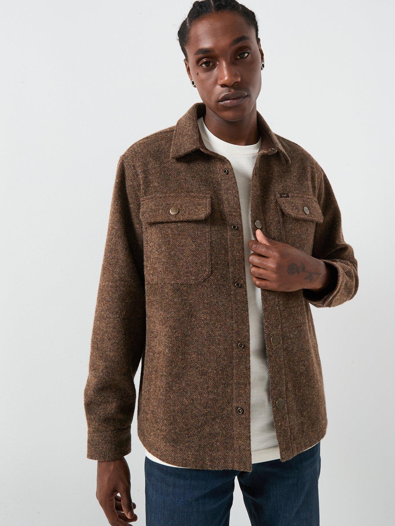  image of lee-jasper-overshirt-brown