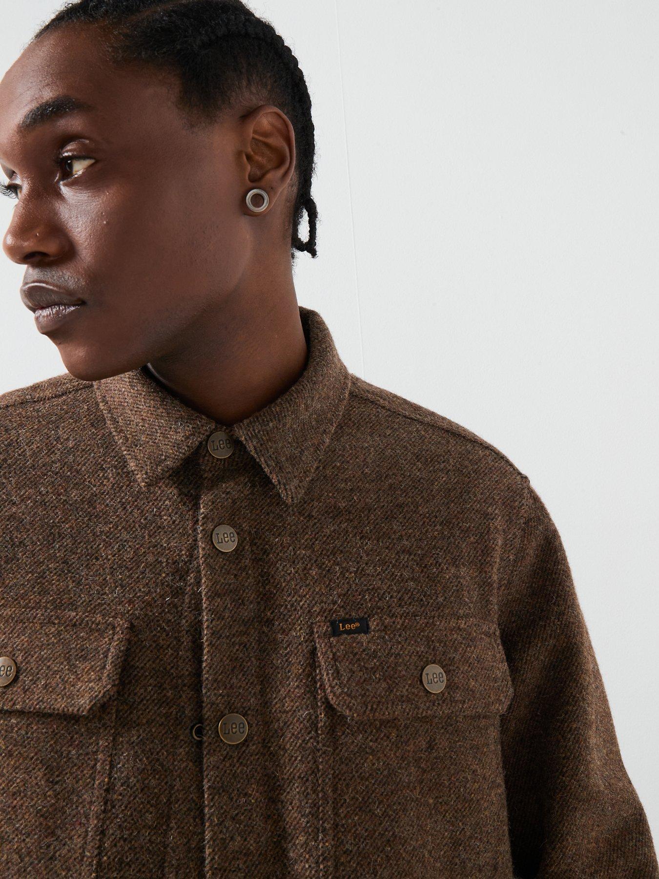  image of lee-jasper-overshirt-brown