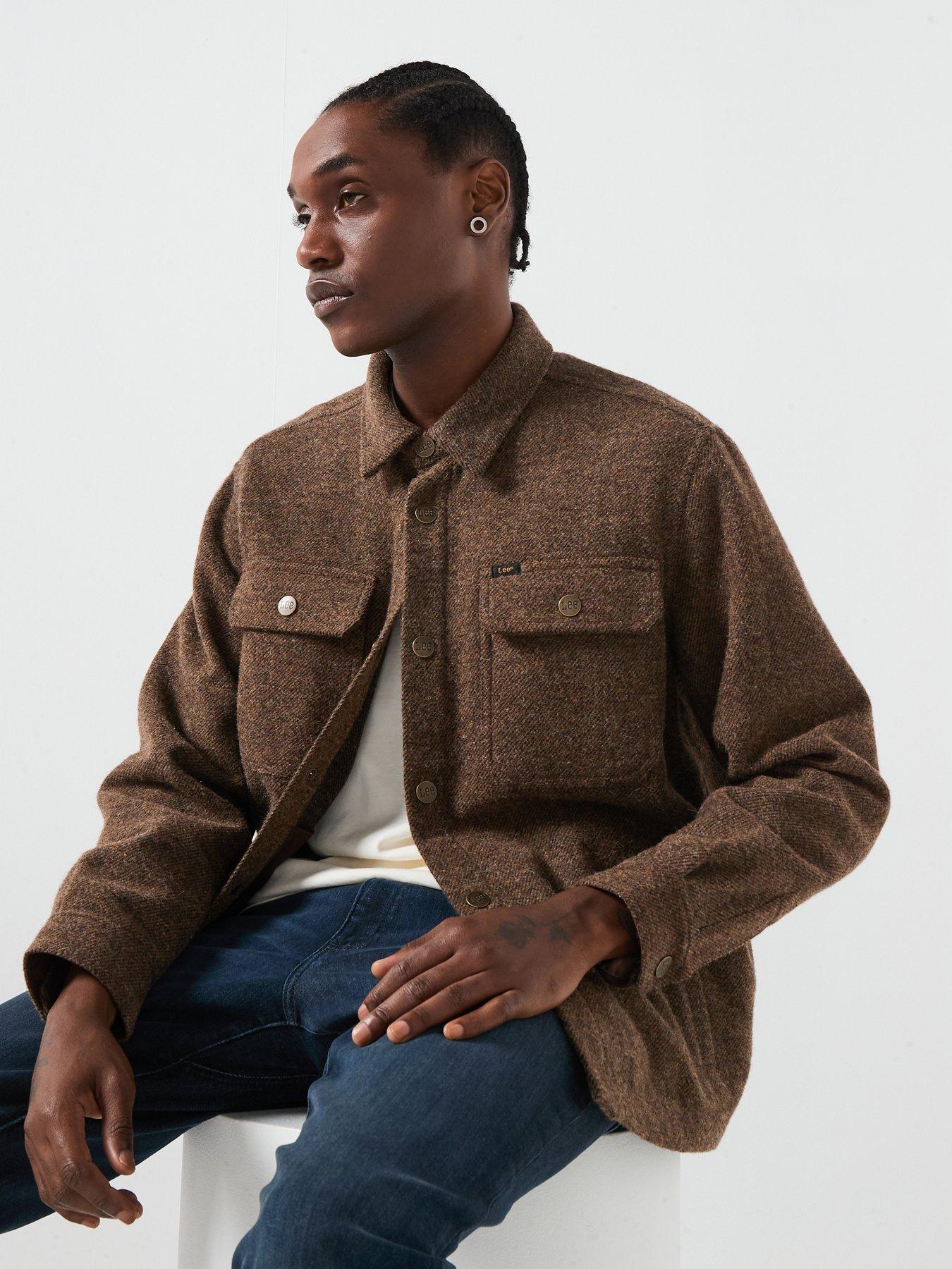  image of lee-jasper-overshirt-brown