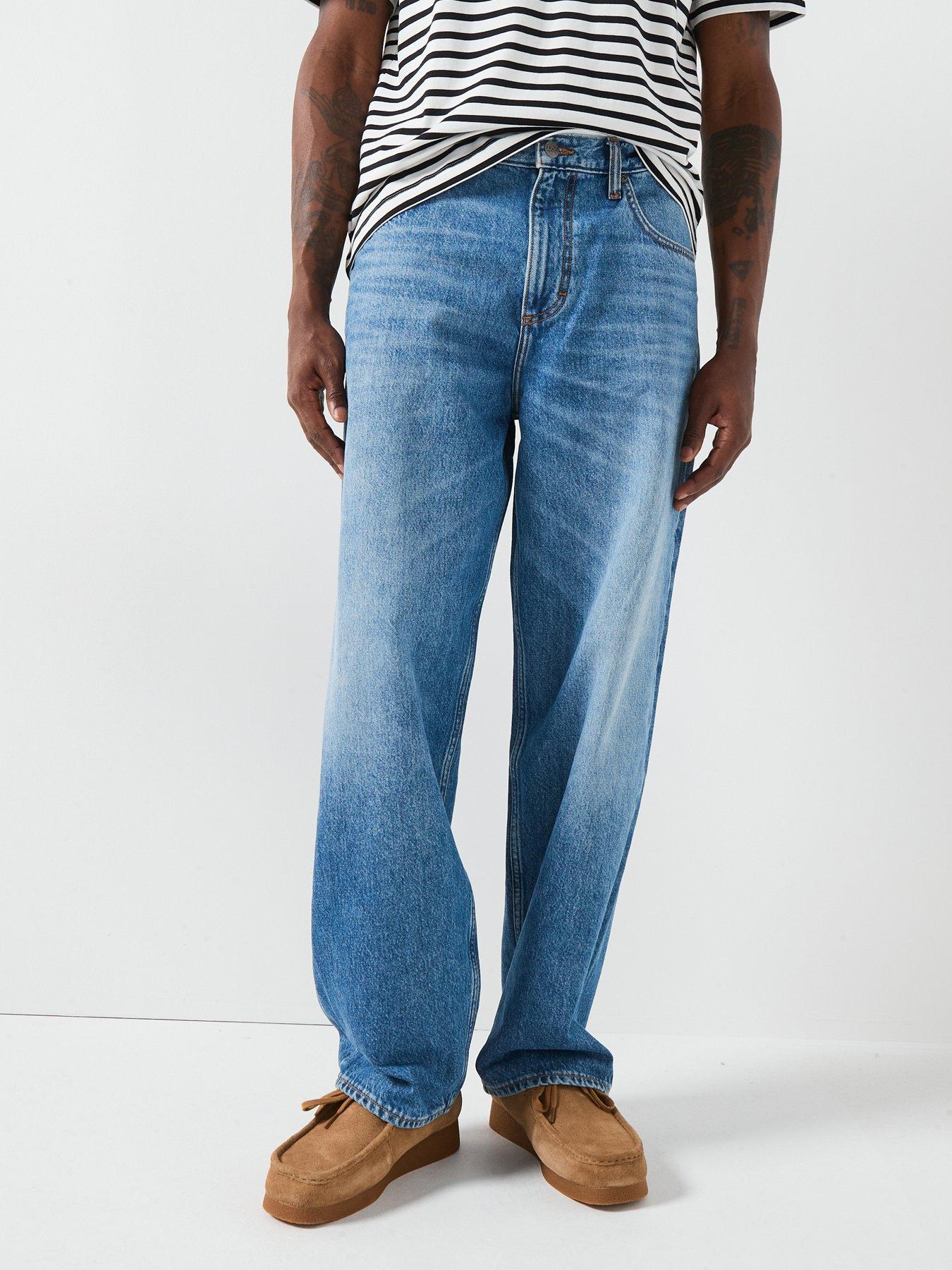Image 1 of 6 of Lee Triumph 5 Pocket Baggy Fit Jean - Blue