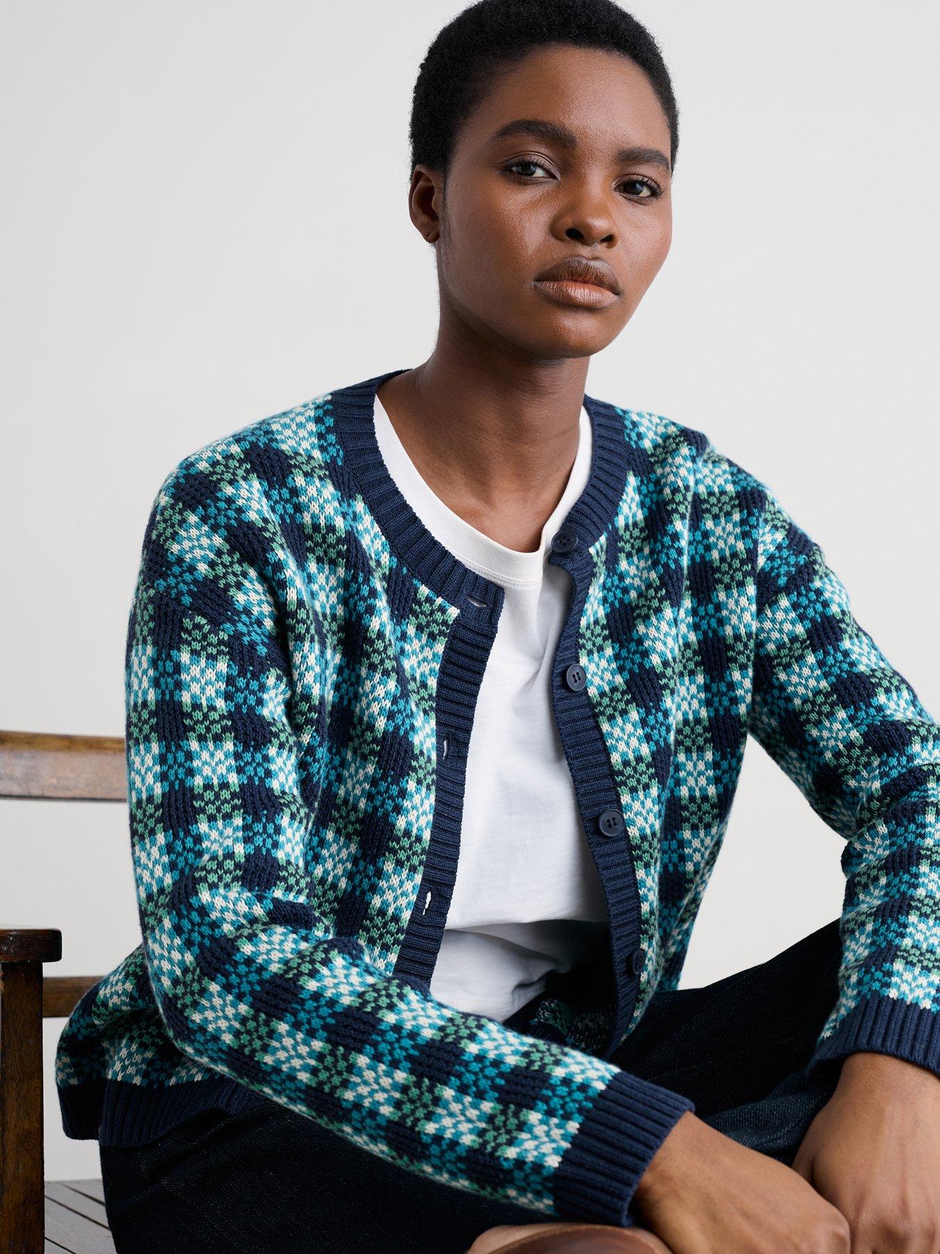 Seasalt Cornwall Kensa Knit Cardigan - Blue