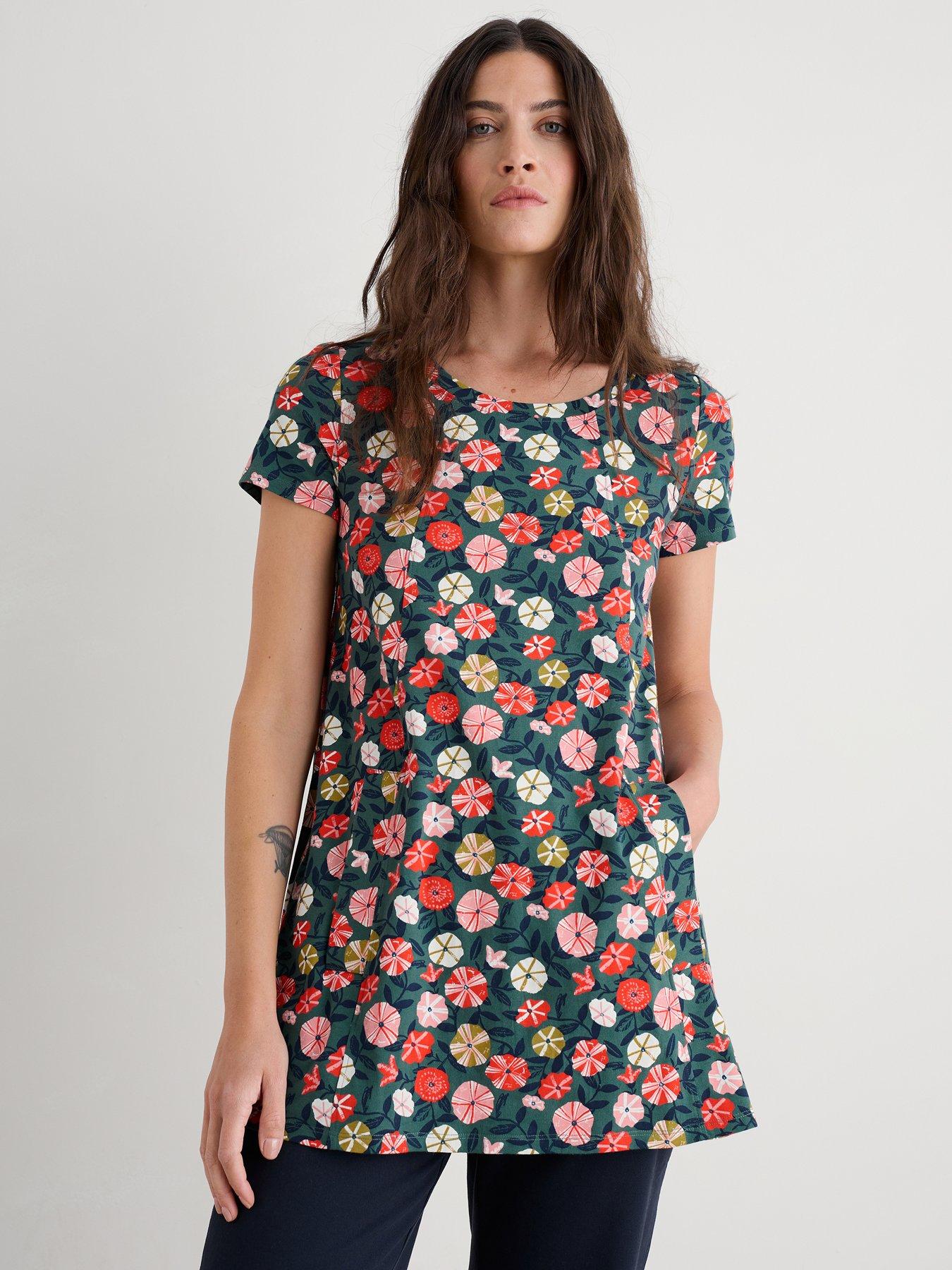 undefined Screenprint Tunic - Multi