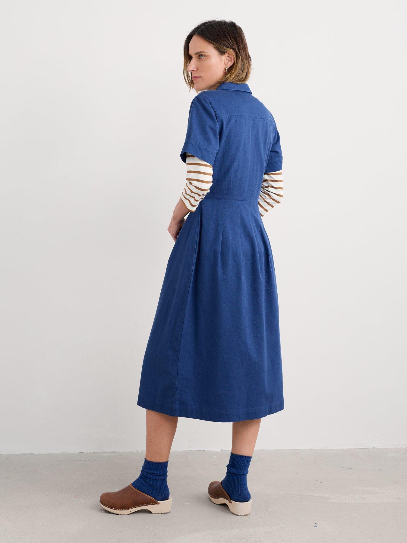 stillFront image of seasalt-cornwall-birch-dress-blue