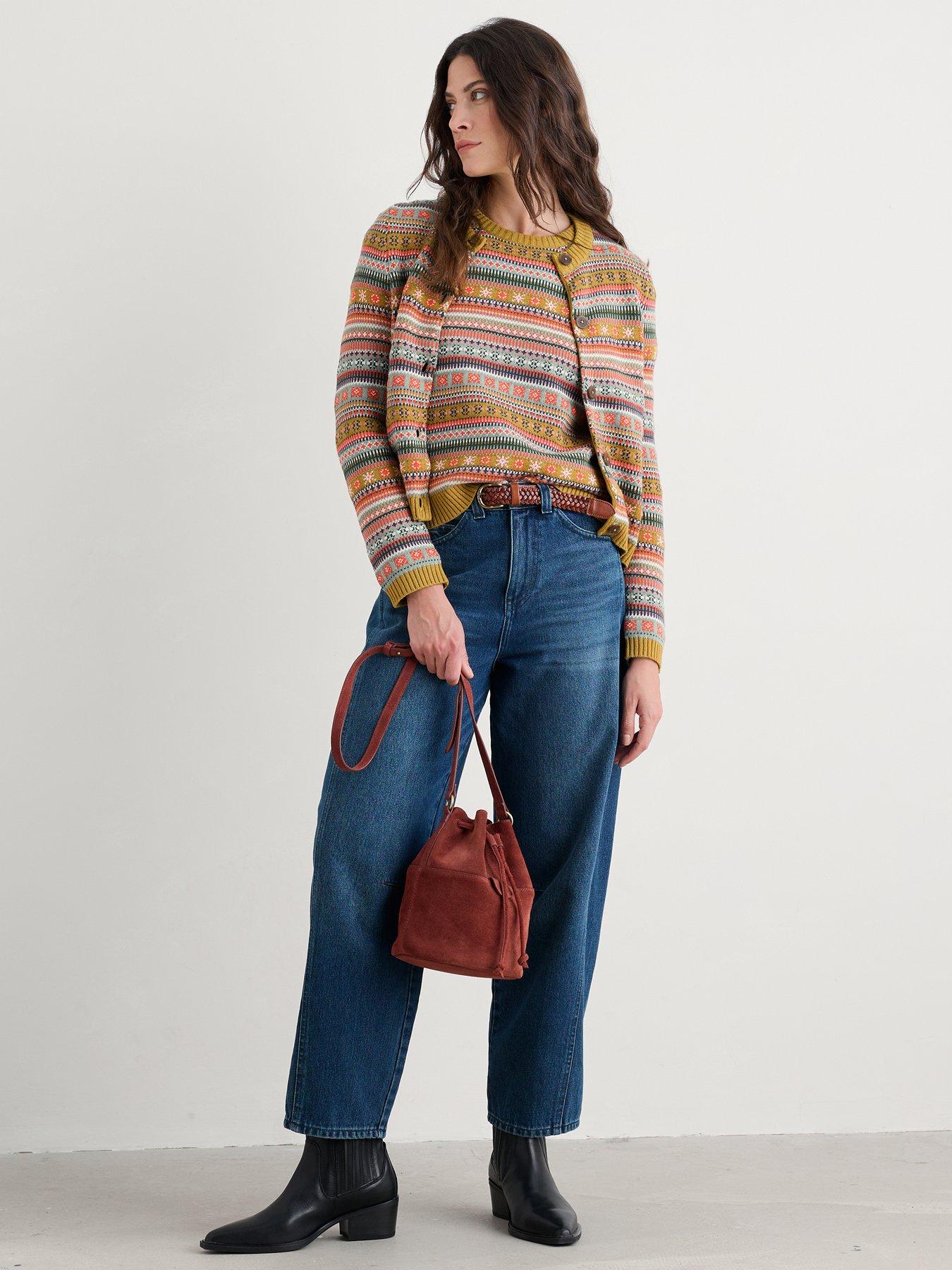 Image 3 of 5 of Seasalt Cornwall Cove Cardigan - Multi