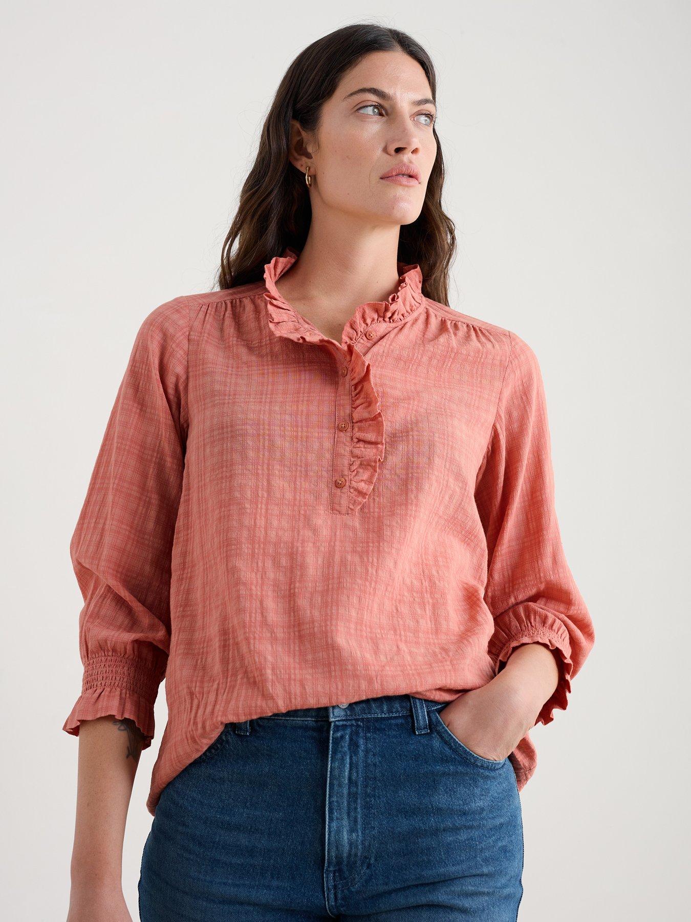 Image 1 of 5 of Seasalt Cornwall Star Top - Pink
