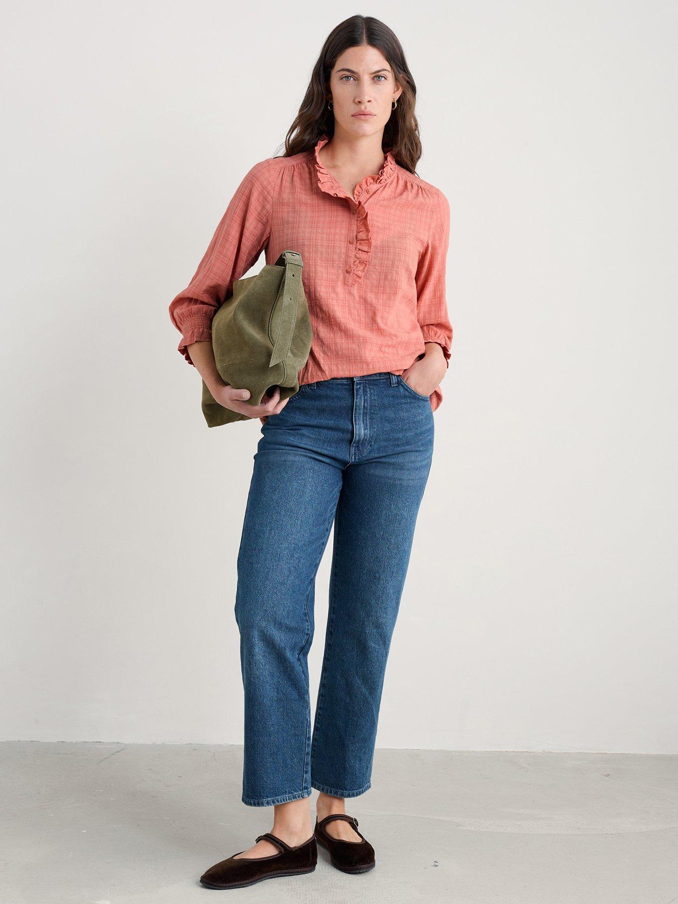 Image 3 of 5 of Seasalt Cornwall Star Top - Pink