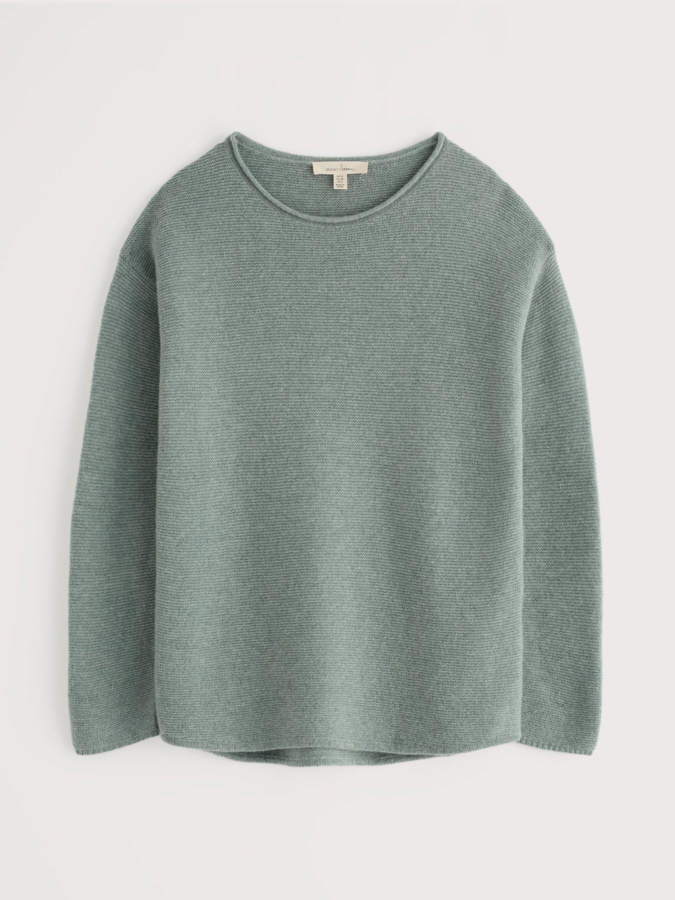  image of seasalt-cornwall-fruity-jumper-ii-celadon-green