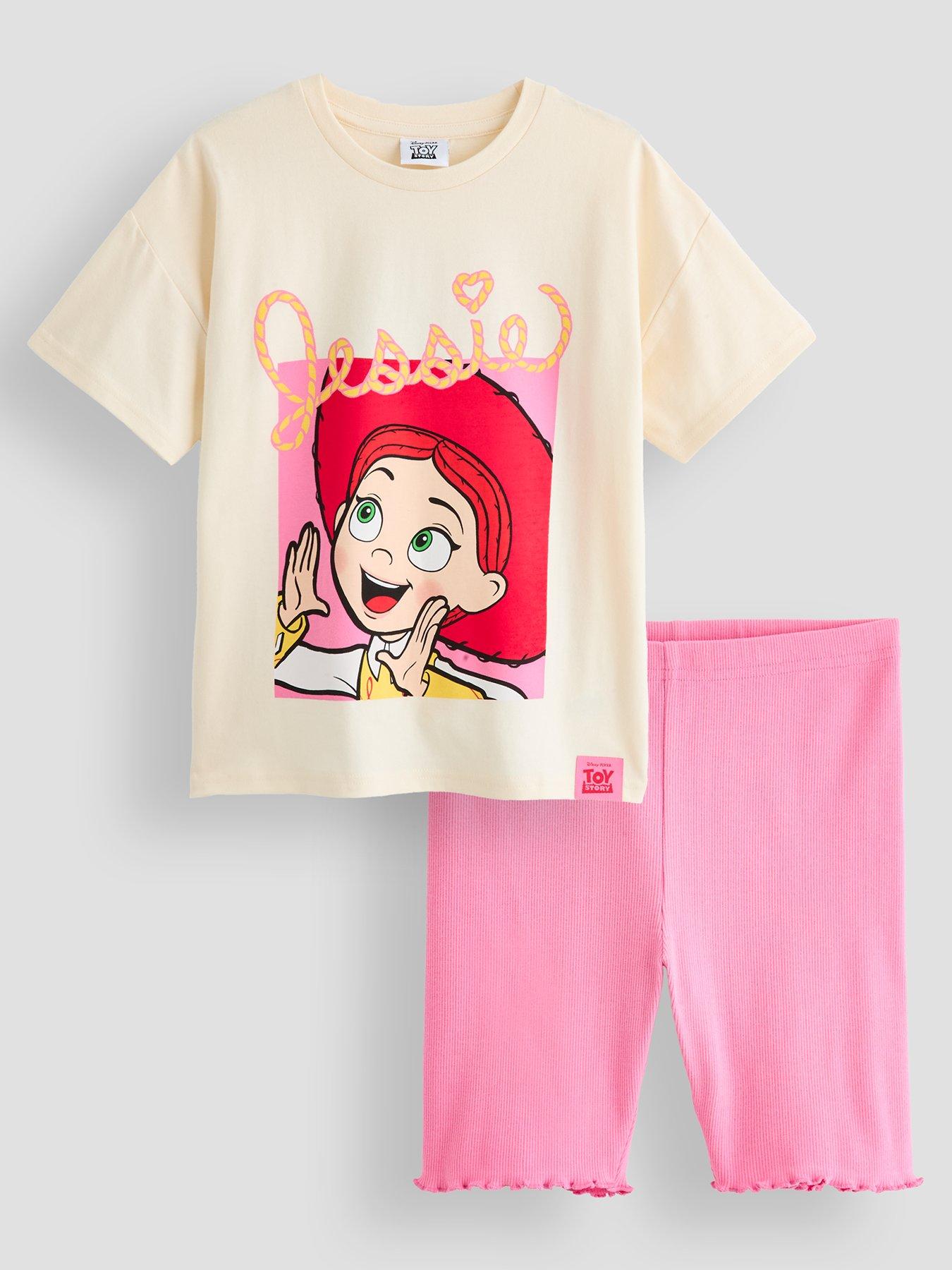 The Very Collection Jessie T-Shirt And Cycling Short Set - Pink
