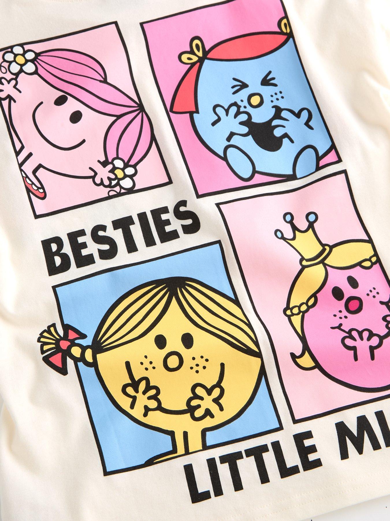Image 4 of 5 of The Very Collection Little Miss Pyjamas - White/Pink