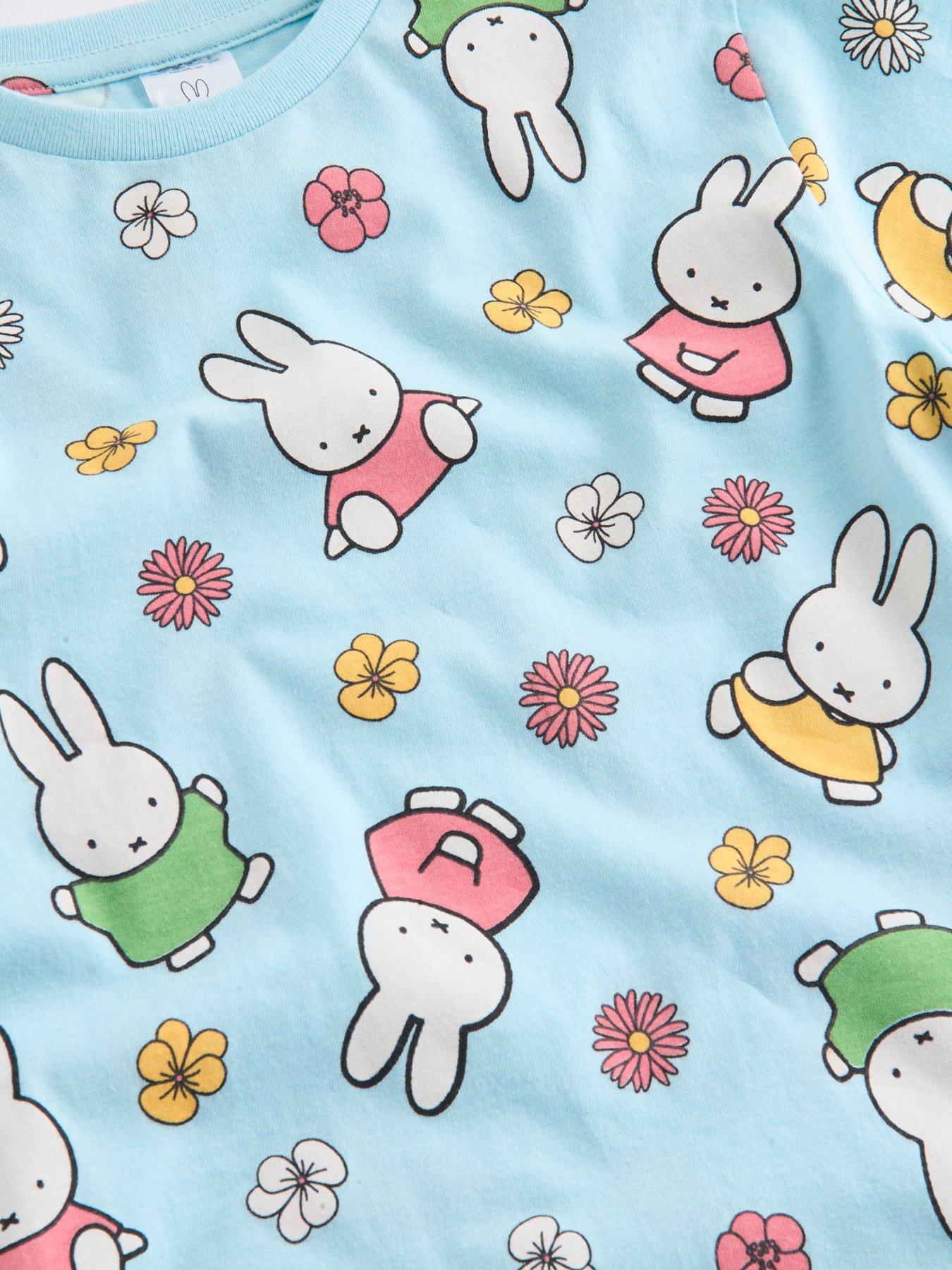 The Very Collection Miffy All Over Print Shortie Pyjama - Blue ...