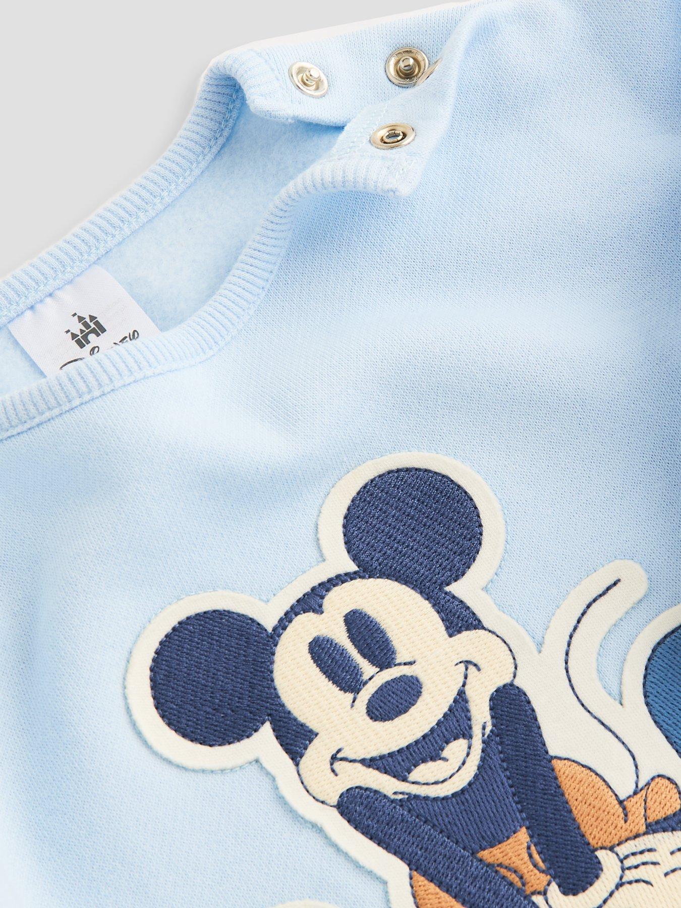 Image 3 of 5 of The Very Collection Mickey Mouse Sweatshirt and Legging Set - Blue